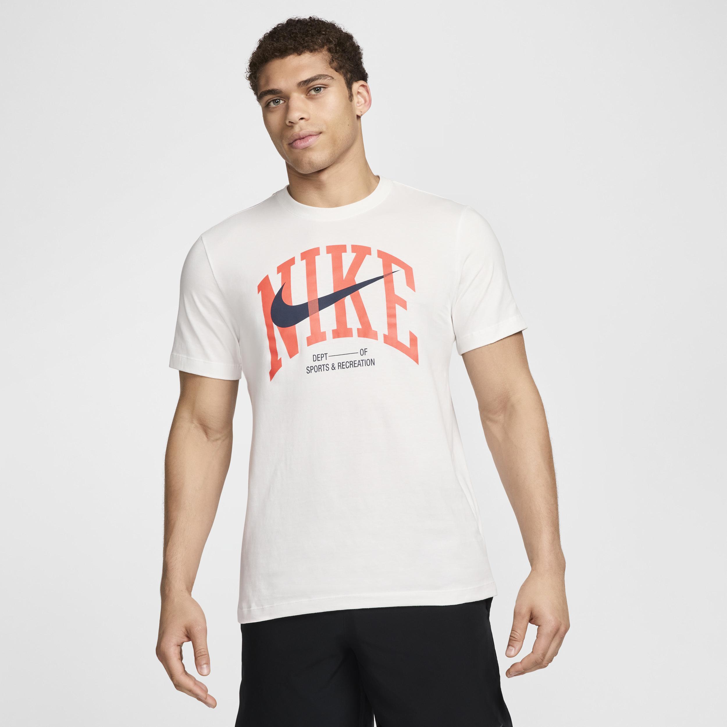 Men's Nike Fitness Graphic Tee, Size: Small, Summit White Product Image