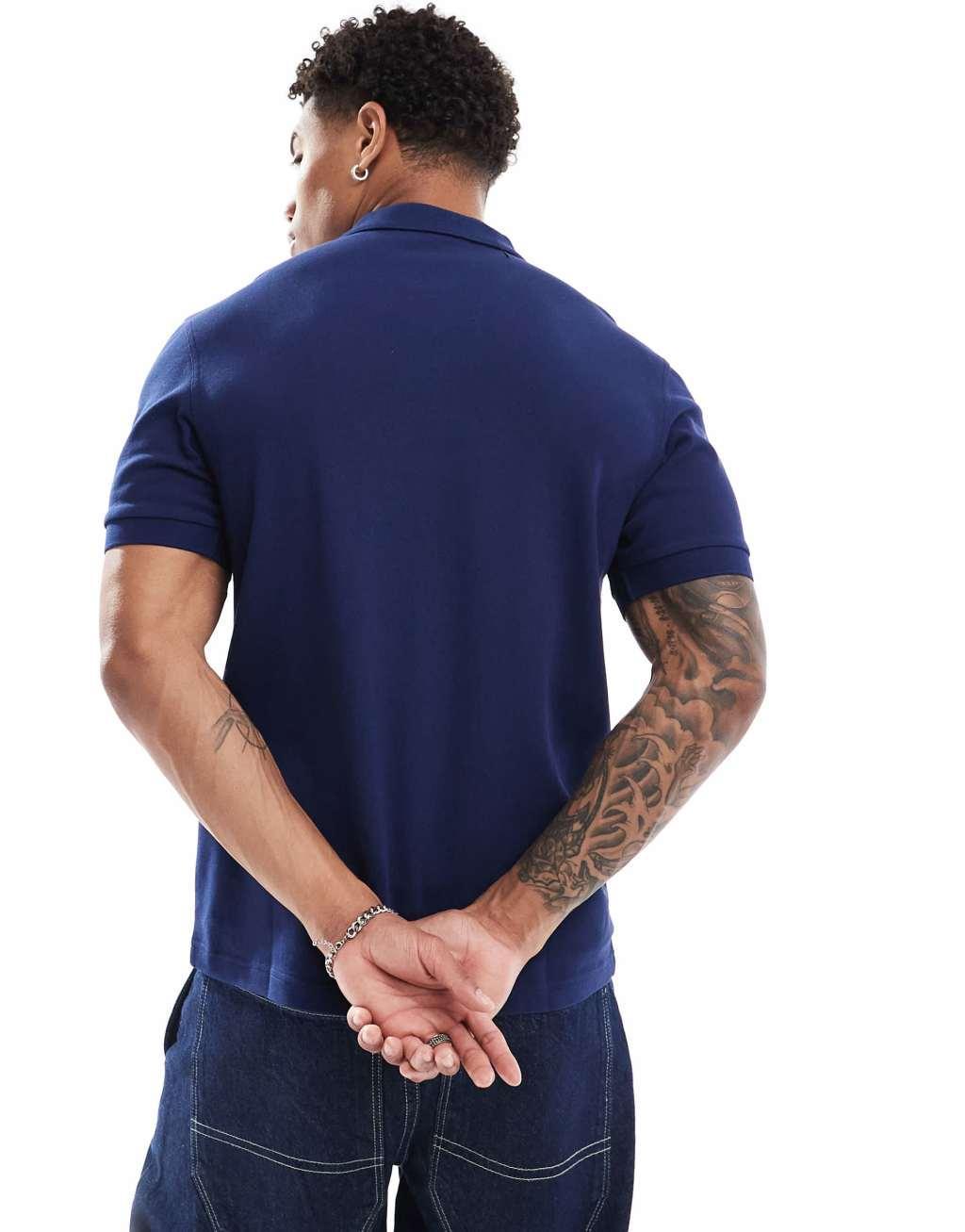 Fred Perry polo shirt in royal blue Product Image