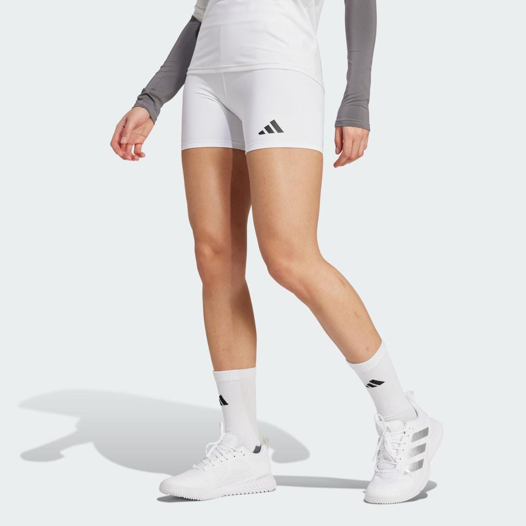 adidas TECHFIT Volleyball Shorts Team Maroon 2 XL 3 Womens Product Image
