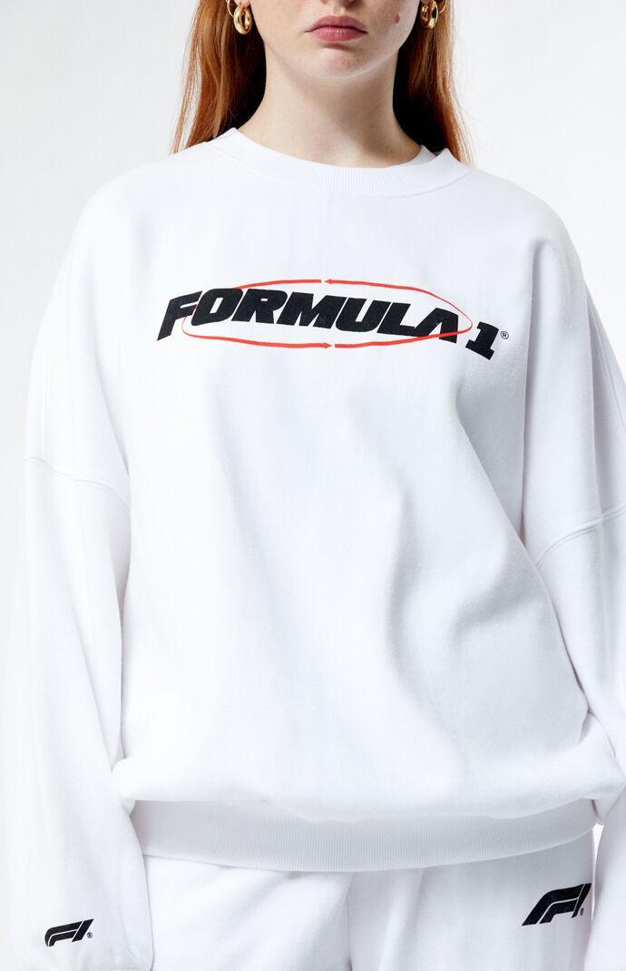 F1 Womens x PacSun Eco Final Lap Crew Neck Sweatshirt Product Image
