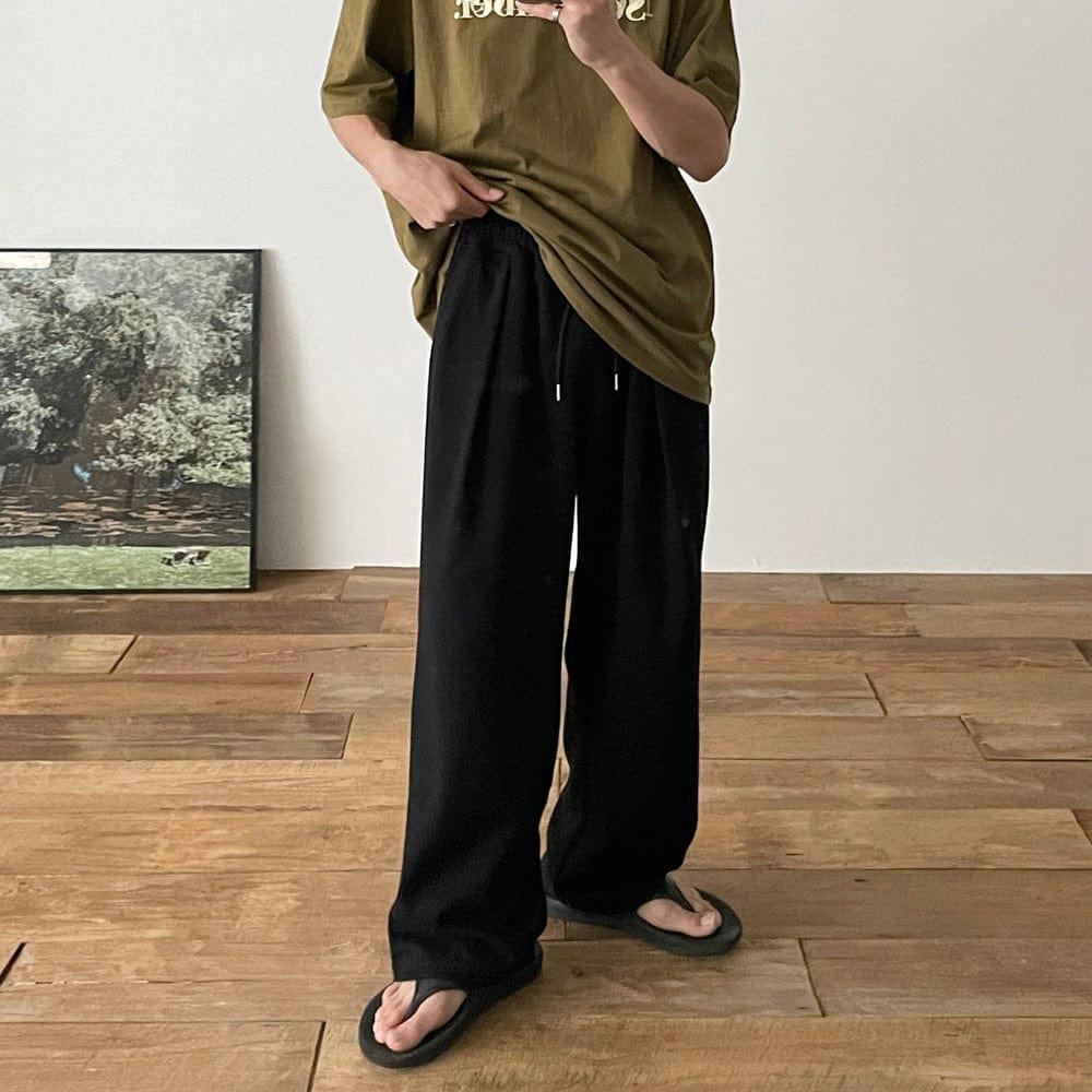 RT No. 9233 WIDE STRAIGHT SWEATPANTS Product Image