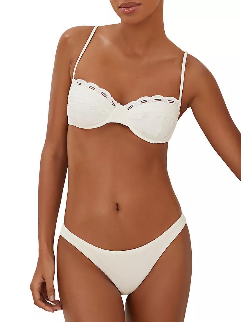 Sea Wanderer Naya Nissi Eyelet Bikini Top Product Image