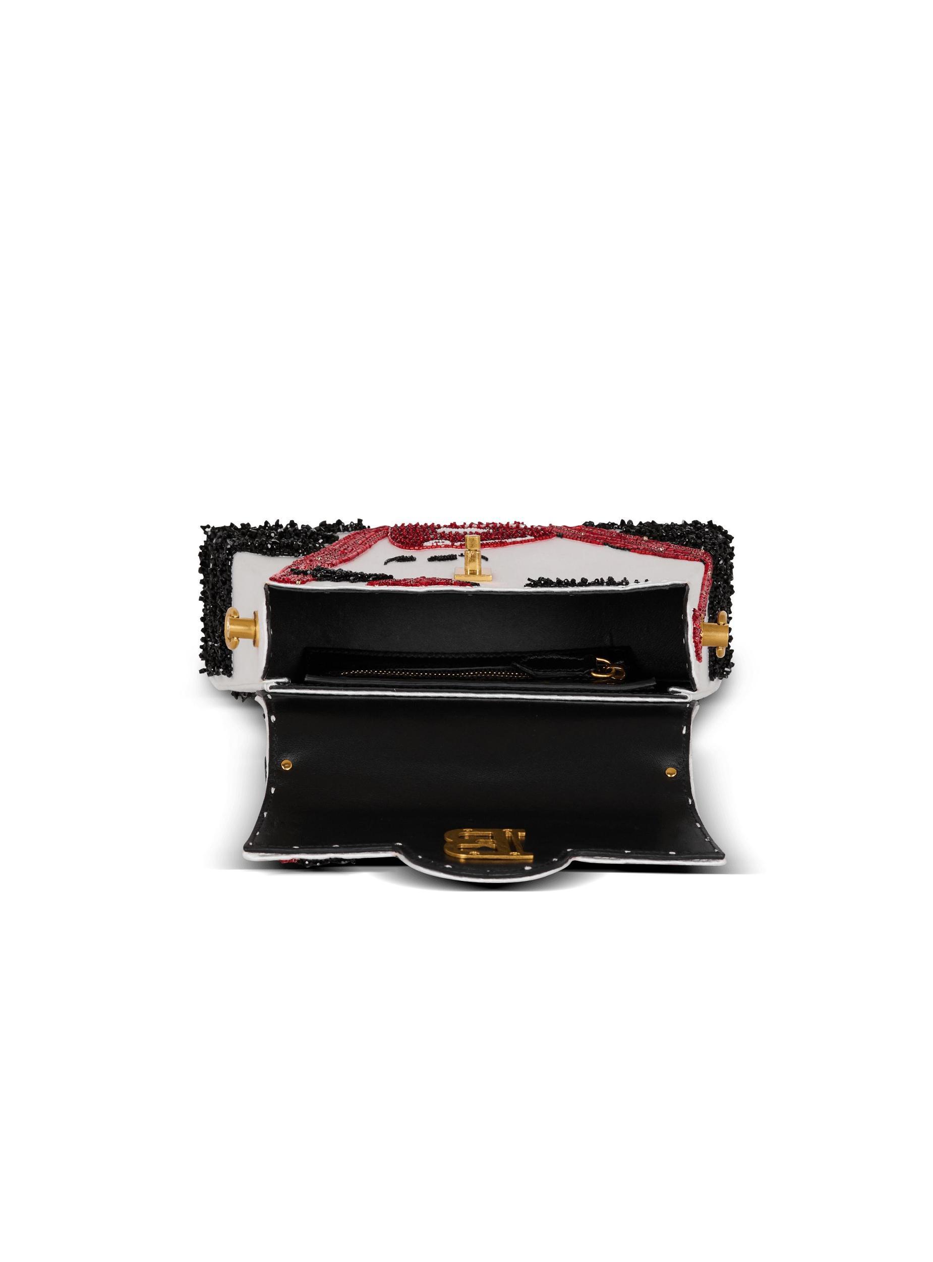 B-Buzz Dynasty Make Up bag in embroidered satin Product Image