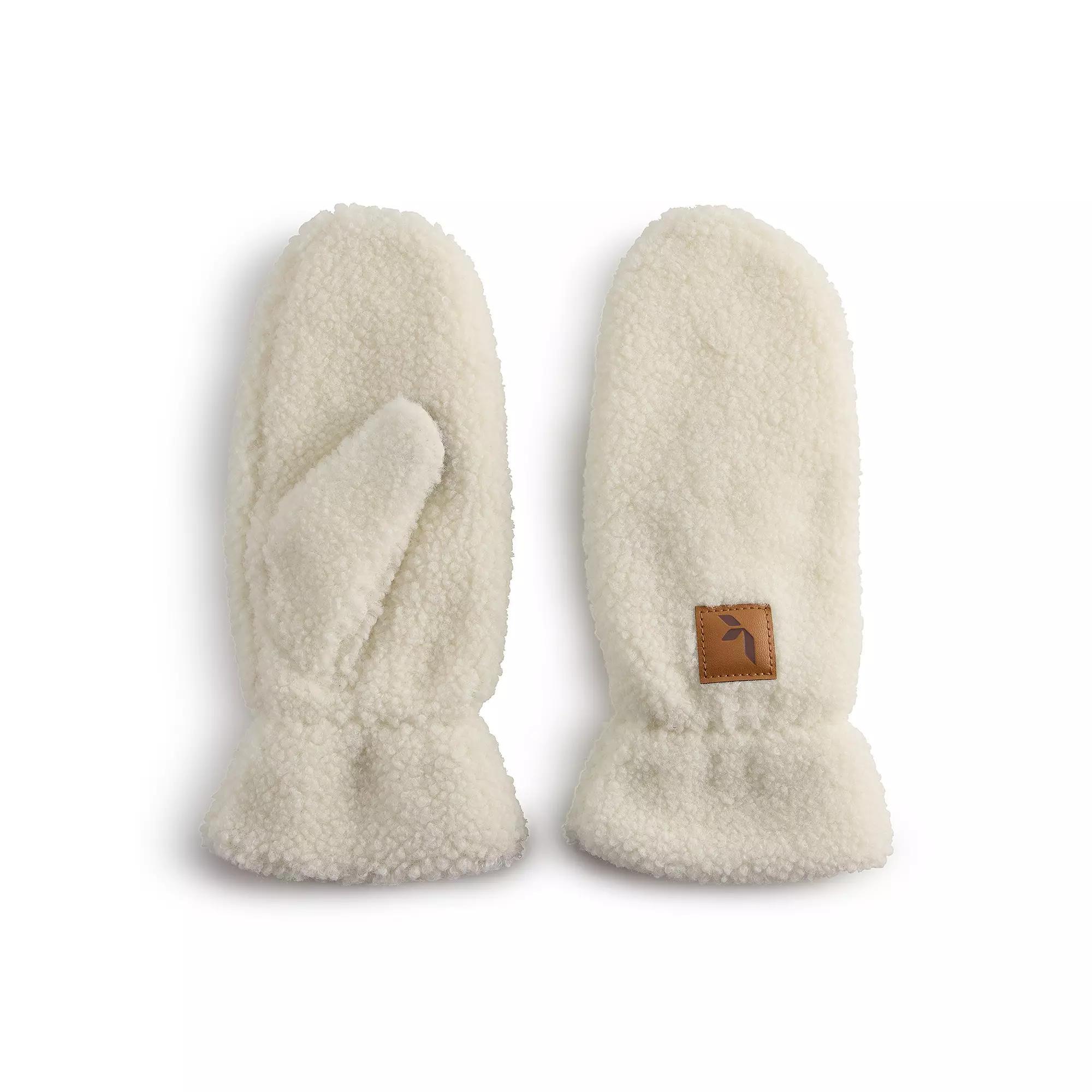 Women's Koolaburra by UGG Fluff Mittens, Size: Small-Medium, Brown Product Image