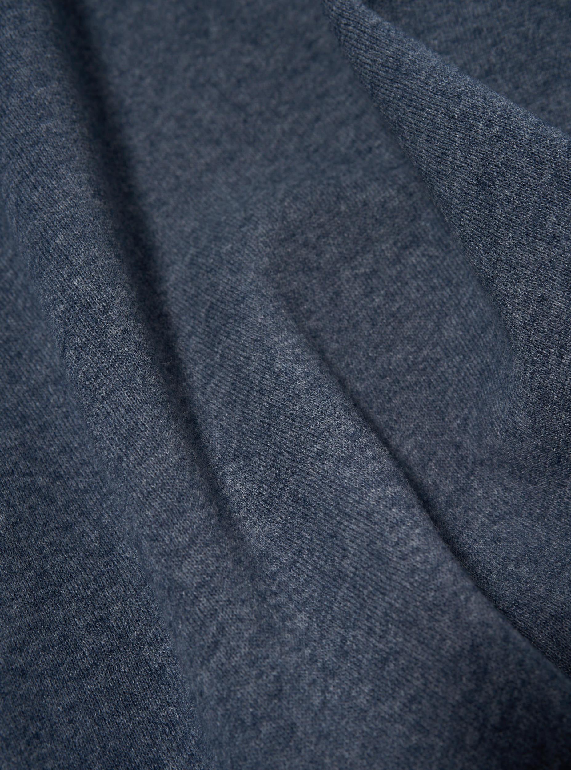 Navy Recycled Cotton Blend Jersey Tyler Jacket Product Image