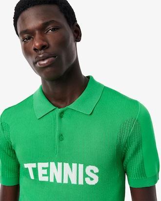 Runway Graphic Slim Fit Polo Product Image