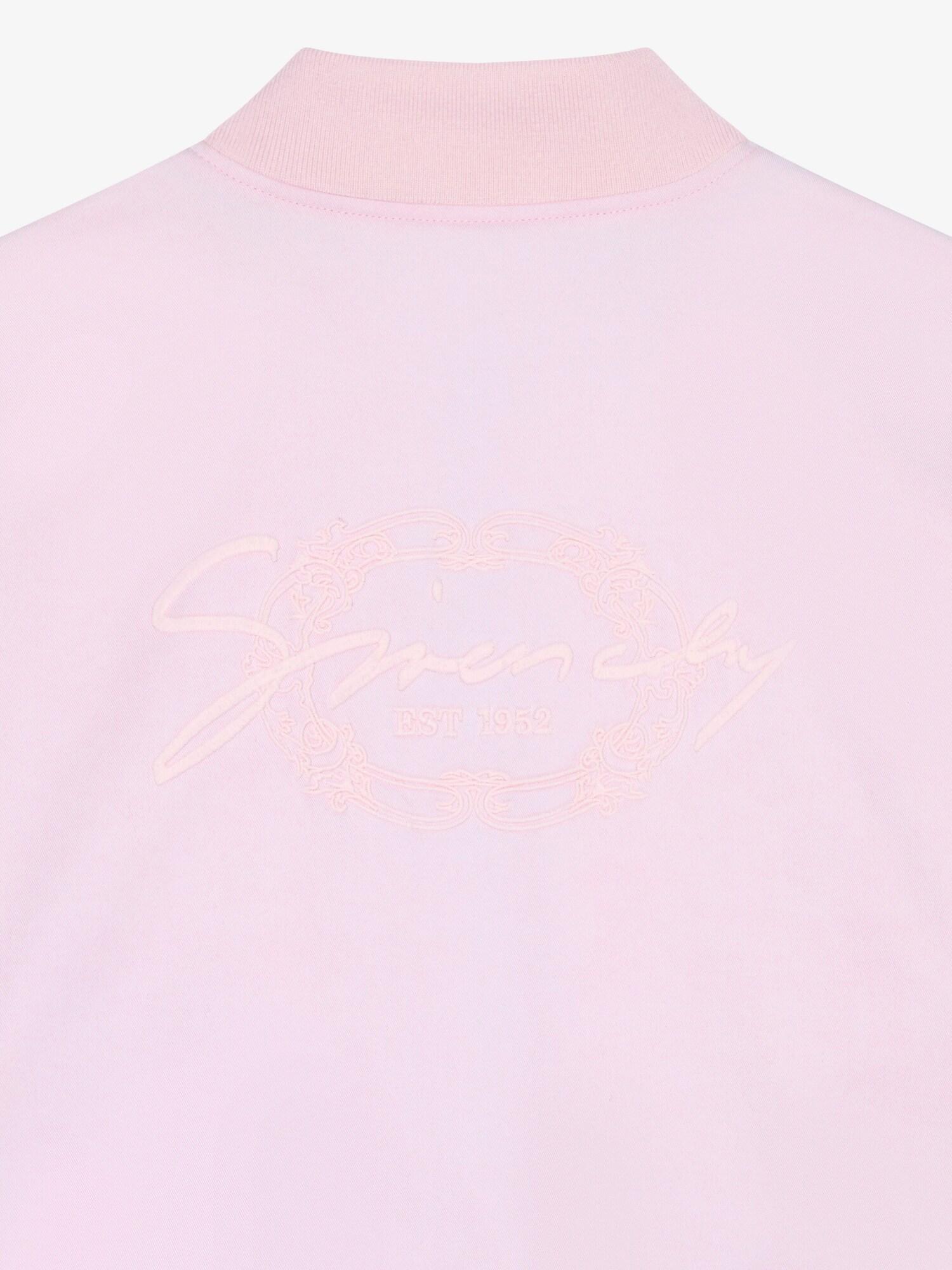 Slim fit bomber in cotton with GIVENCHY medallion Product Image