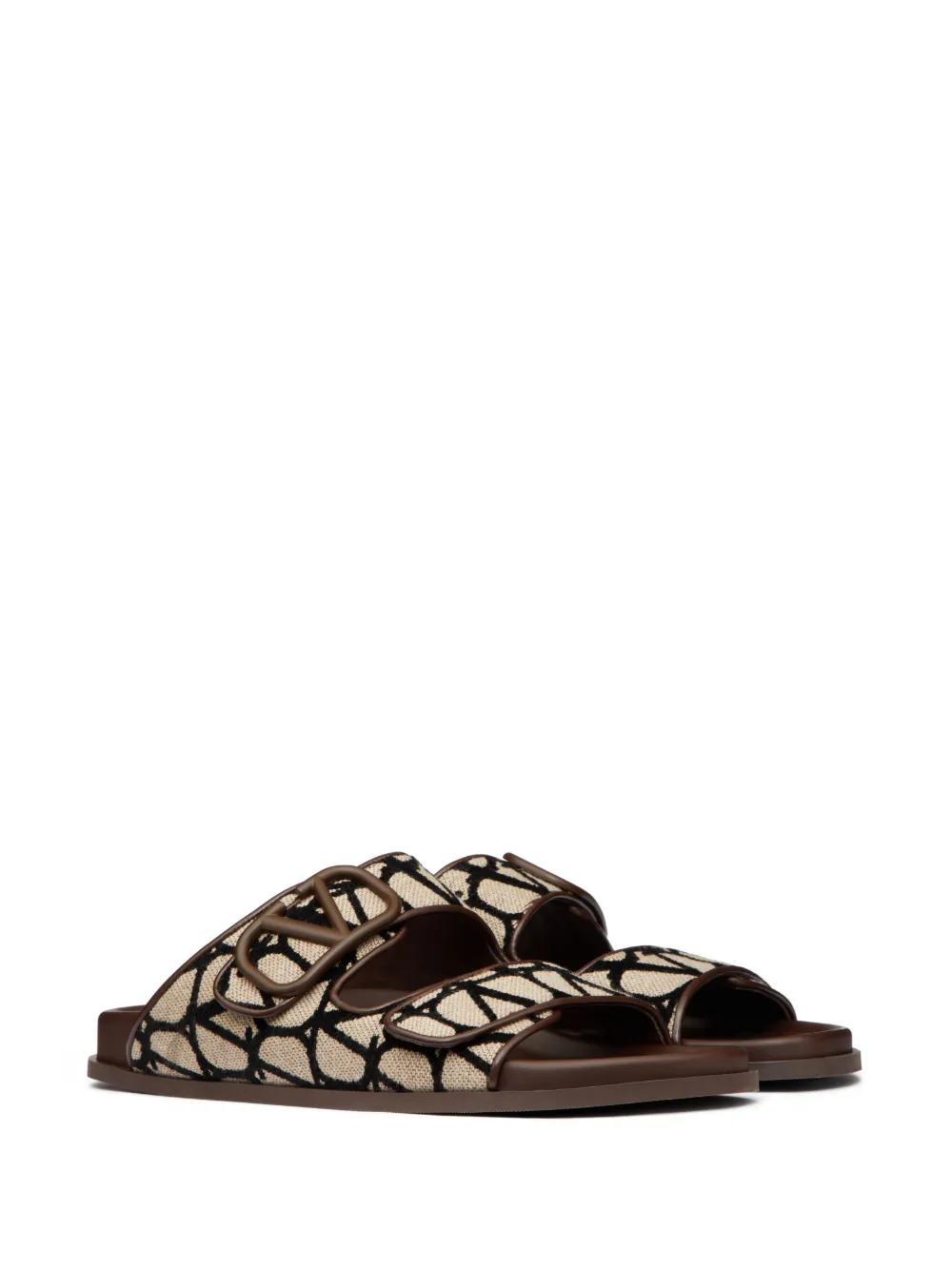 VLogo Toile Iconographe double-strap sandals Product Image