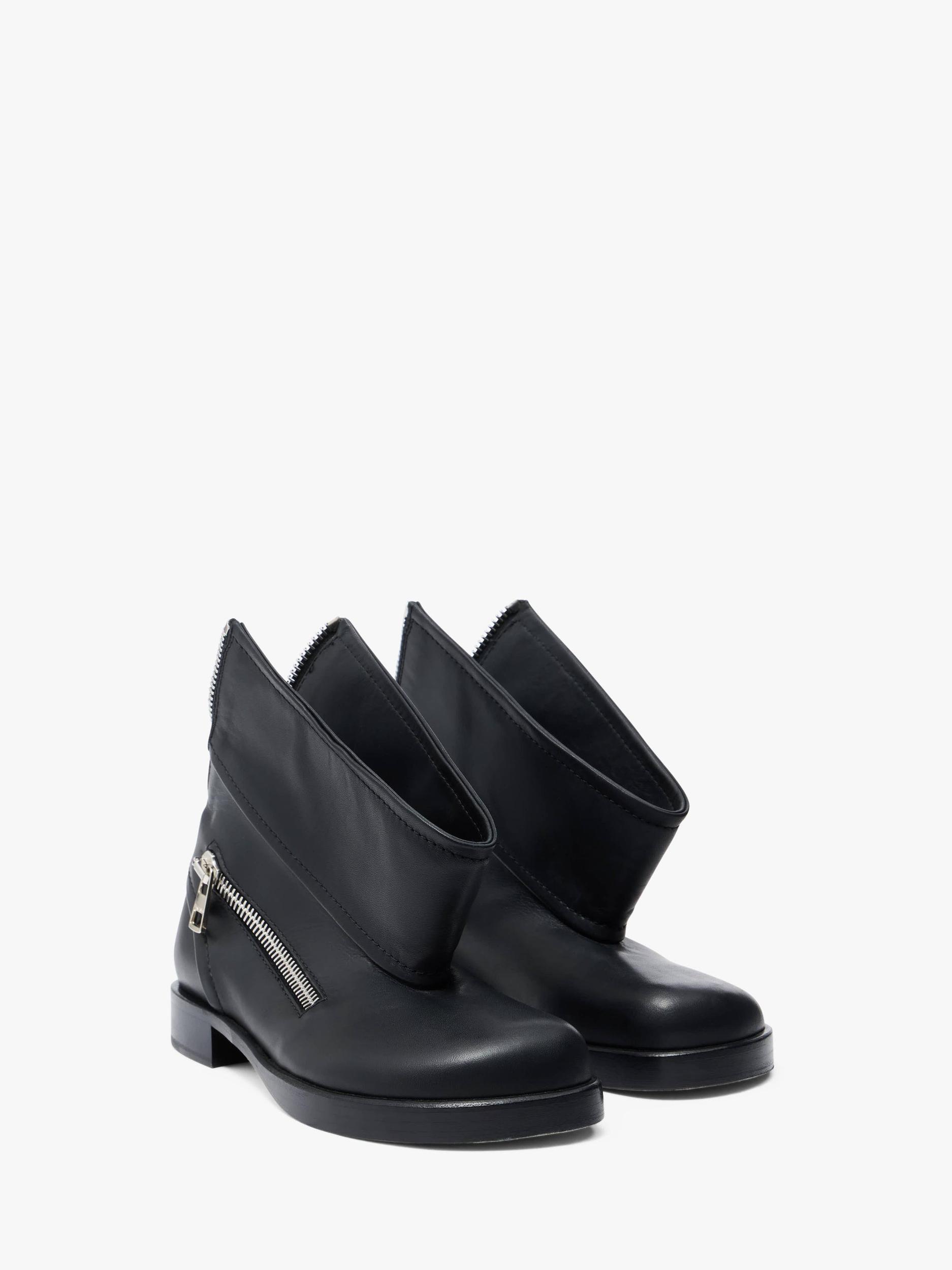 BIKER BOOT - LEATHER ANKLE BOOT Product Image