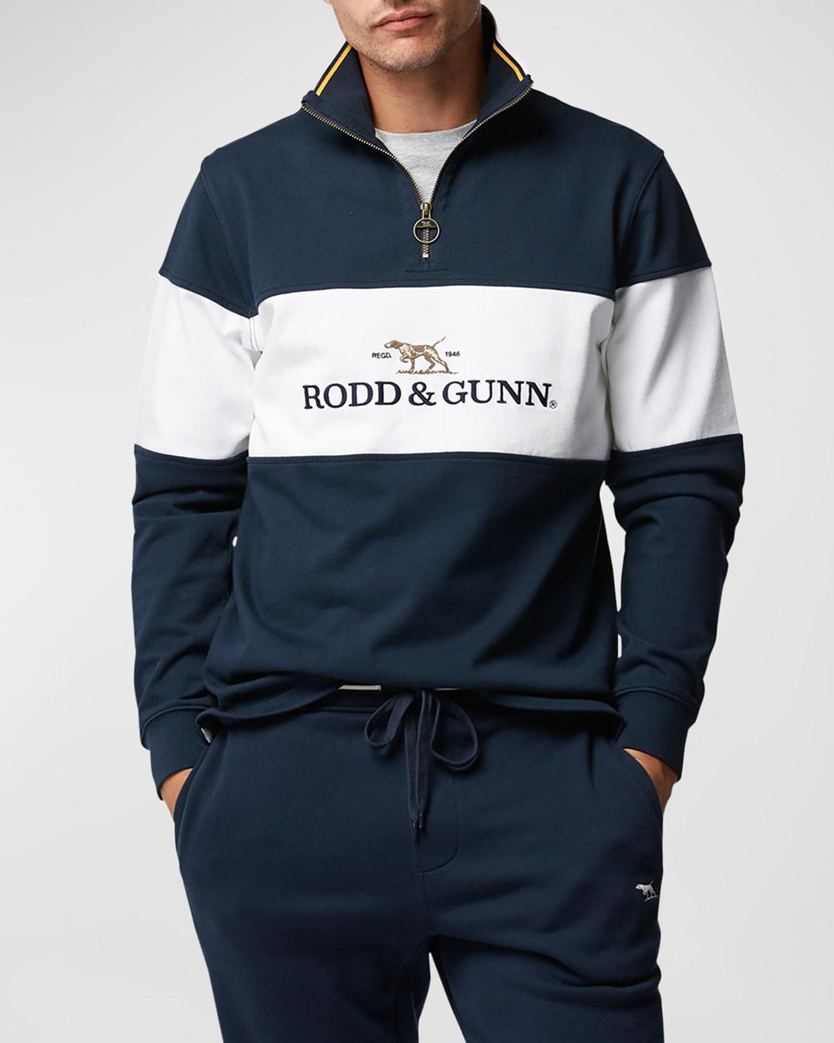 Rodd and Gunn Forester Peak Quarter Zip Sweatshirt Product Image