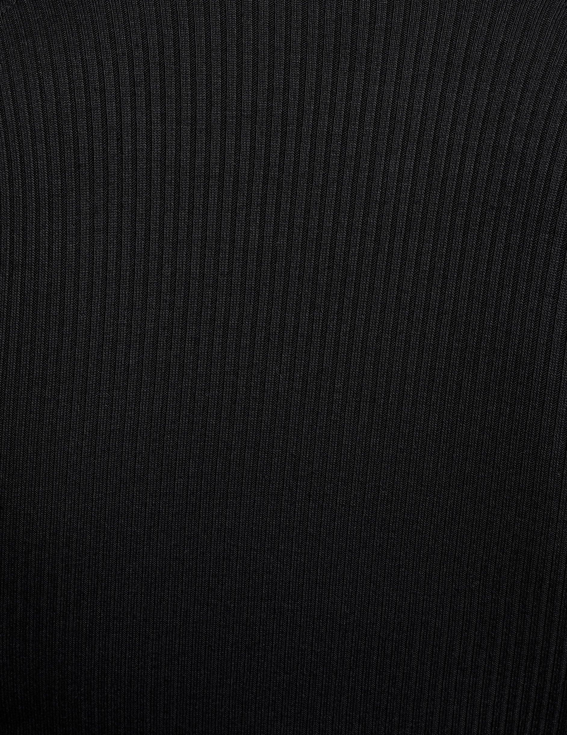 Contours Mock Neck Cropped Top Product Image