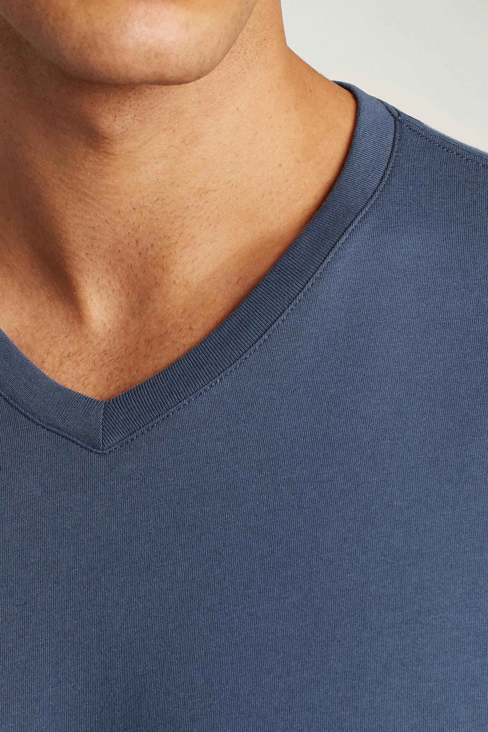 Organic Cotton V-Neck Tee Product Image