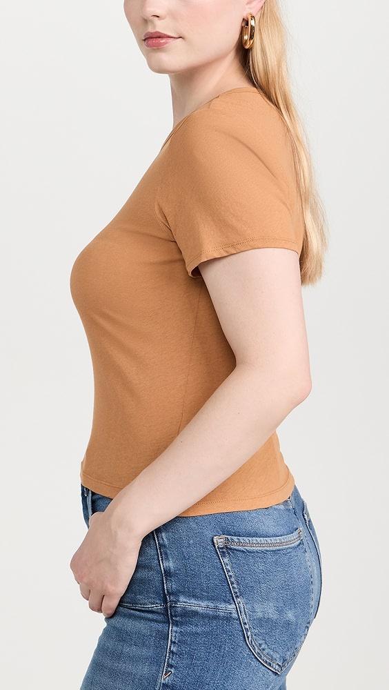 Good American Slim Fitted Tee | Shopbop Product Image