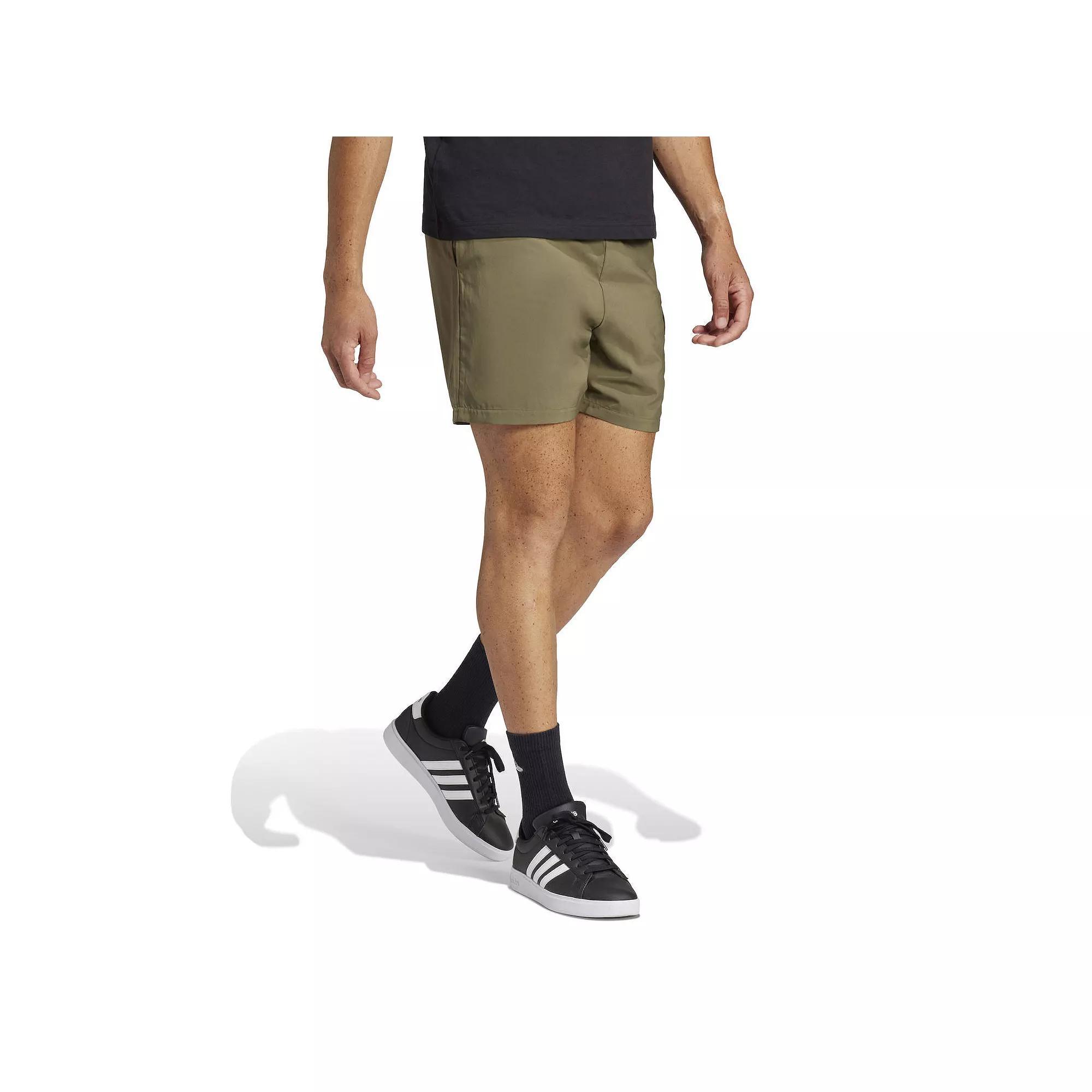 adidas Essentials Small Logo Cargo Chelsea Shorts Olive Strata 2XL Mens Product Image