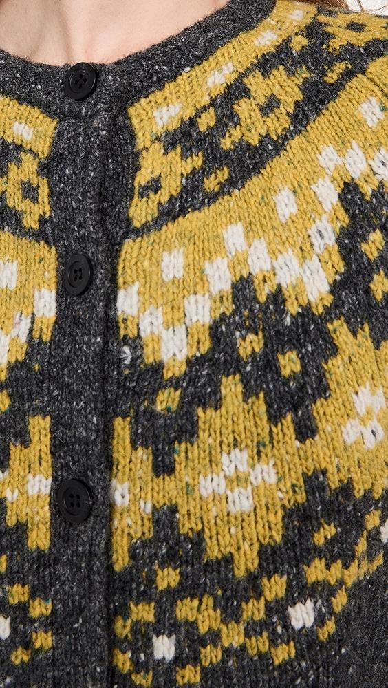 Stateside Fair Isle Cropped Cardigan | Shopbop Product Image