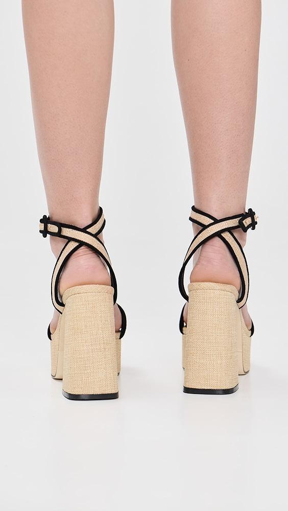 Larroudé Dolly Platform Sandals | Shopbop Product Image
