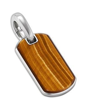 David Yurman Mens Chevron Tag in Sterling Silver, 21mm Product Image