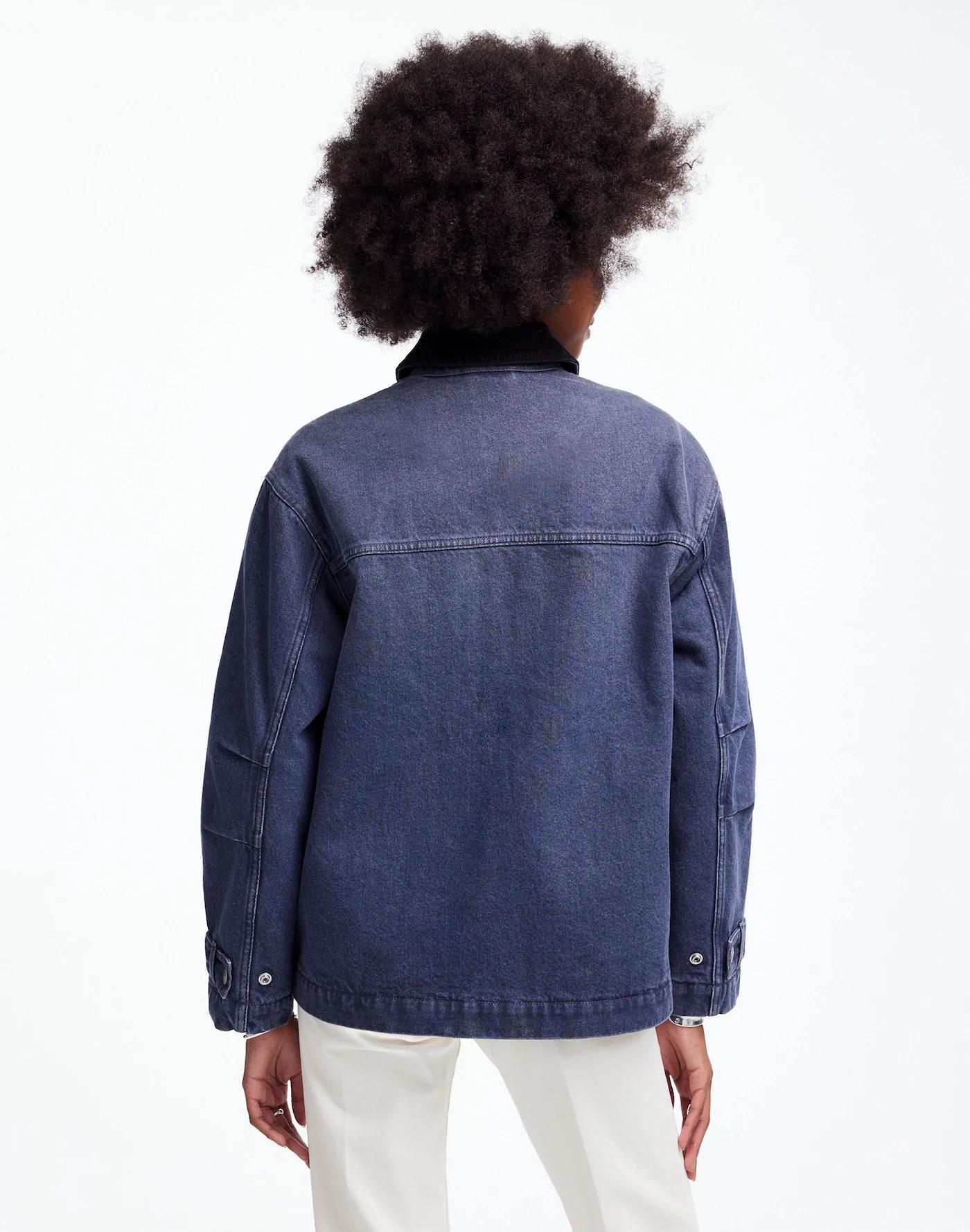 Denim Chore Jacket in Hodgeman Wash Product Image