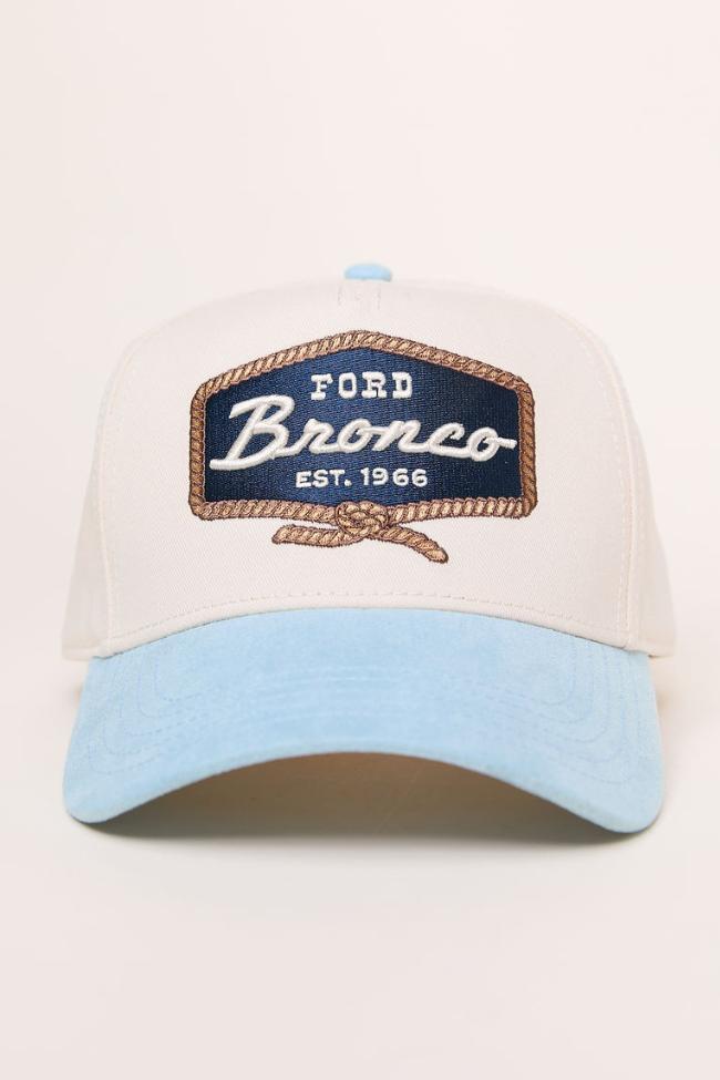 Ford Bronco Blue Trucker Hat Product Image