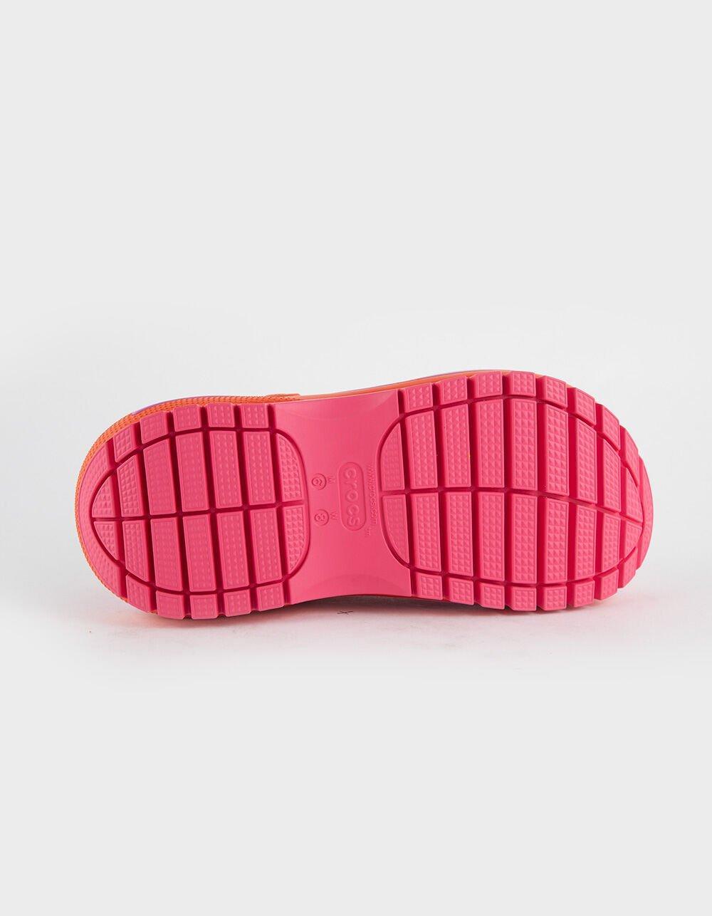 CROCS Mega Crush Womens Platform Clogs - RED Product Image
