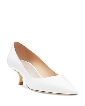 Stuart Patent Kitten-Heel Pumps Product Image