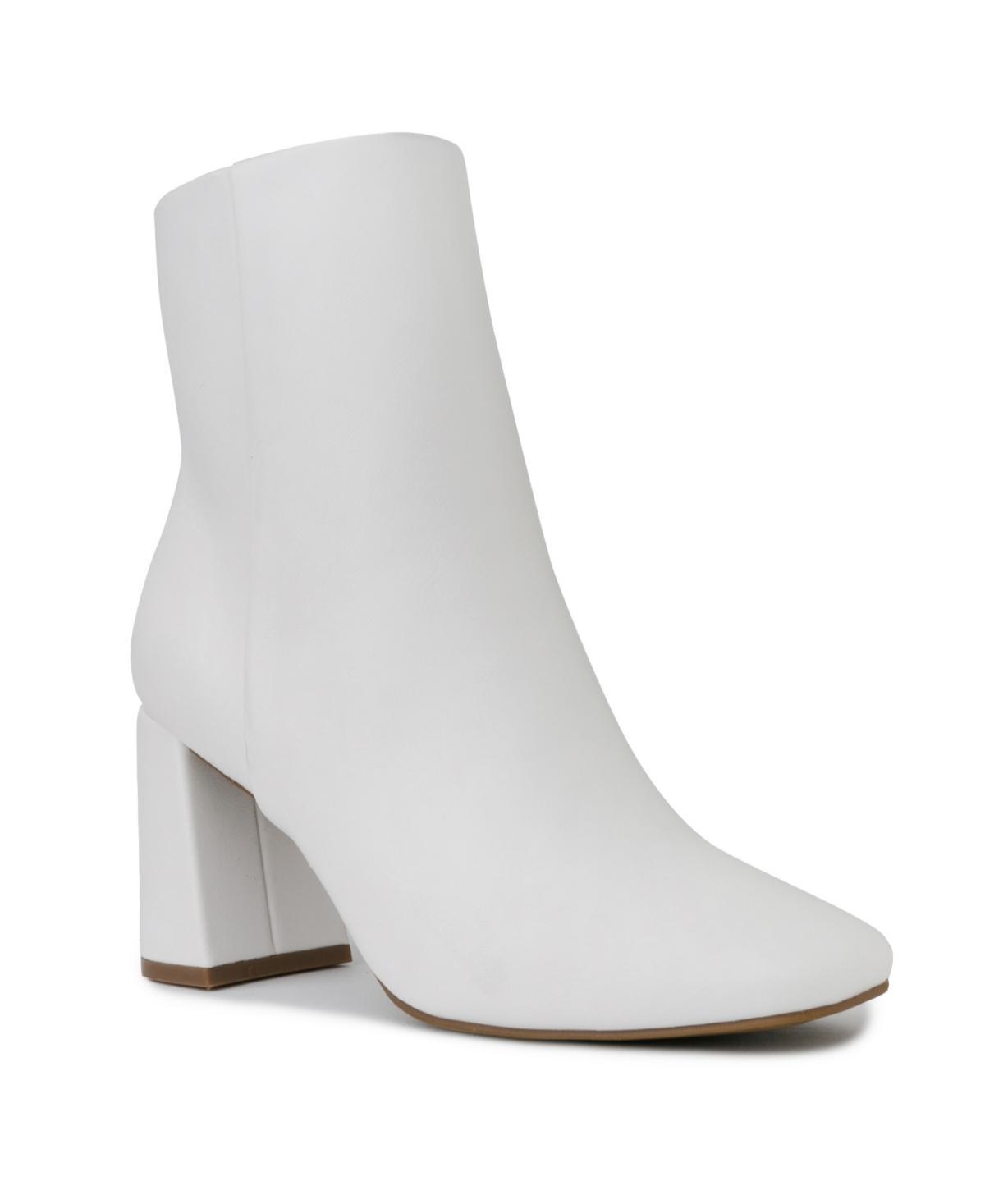 sugar Element Women's Closed Toe Dress Ankle Boots, Size: 7, Red Product Image