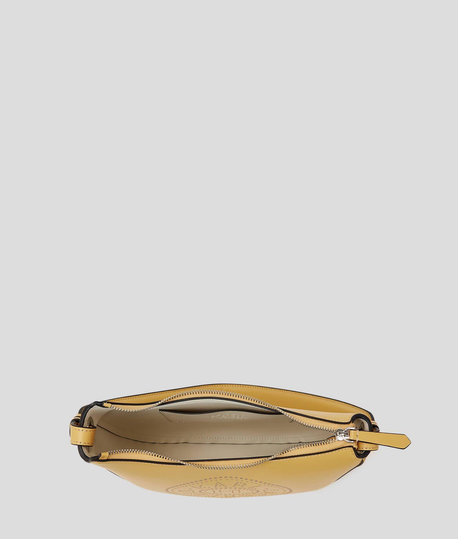 K/CIRCLE PERFORATED MOON SHOULDER BAG Product Image