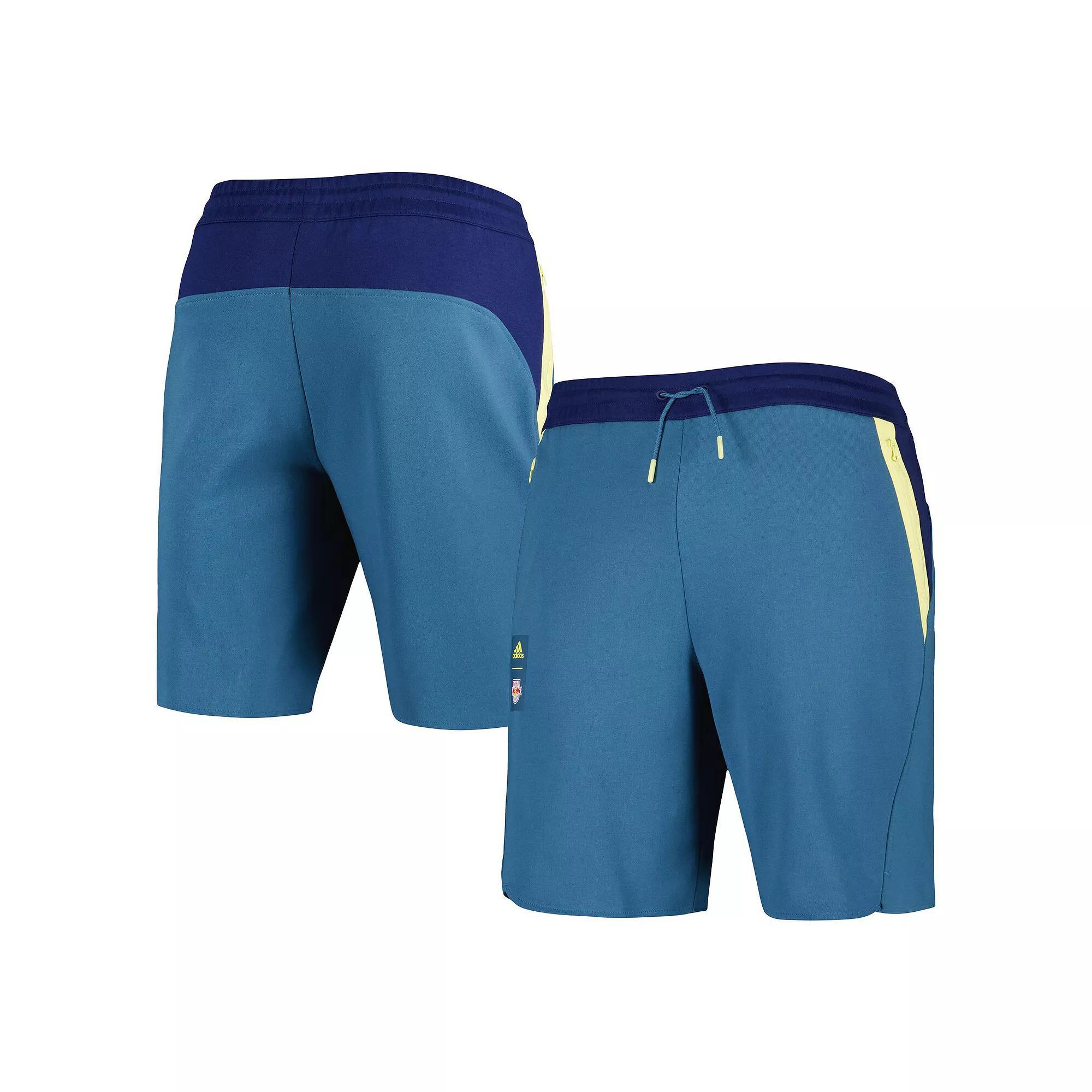 Mens adidas Blue New York Red Bulls 2023 Player Travel Shorts Product Image