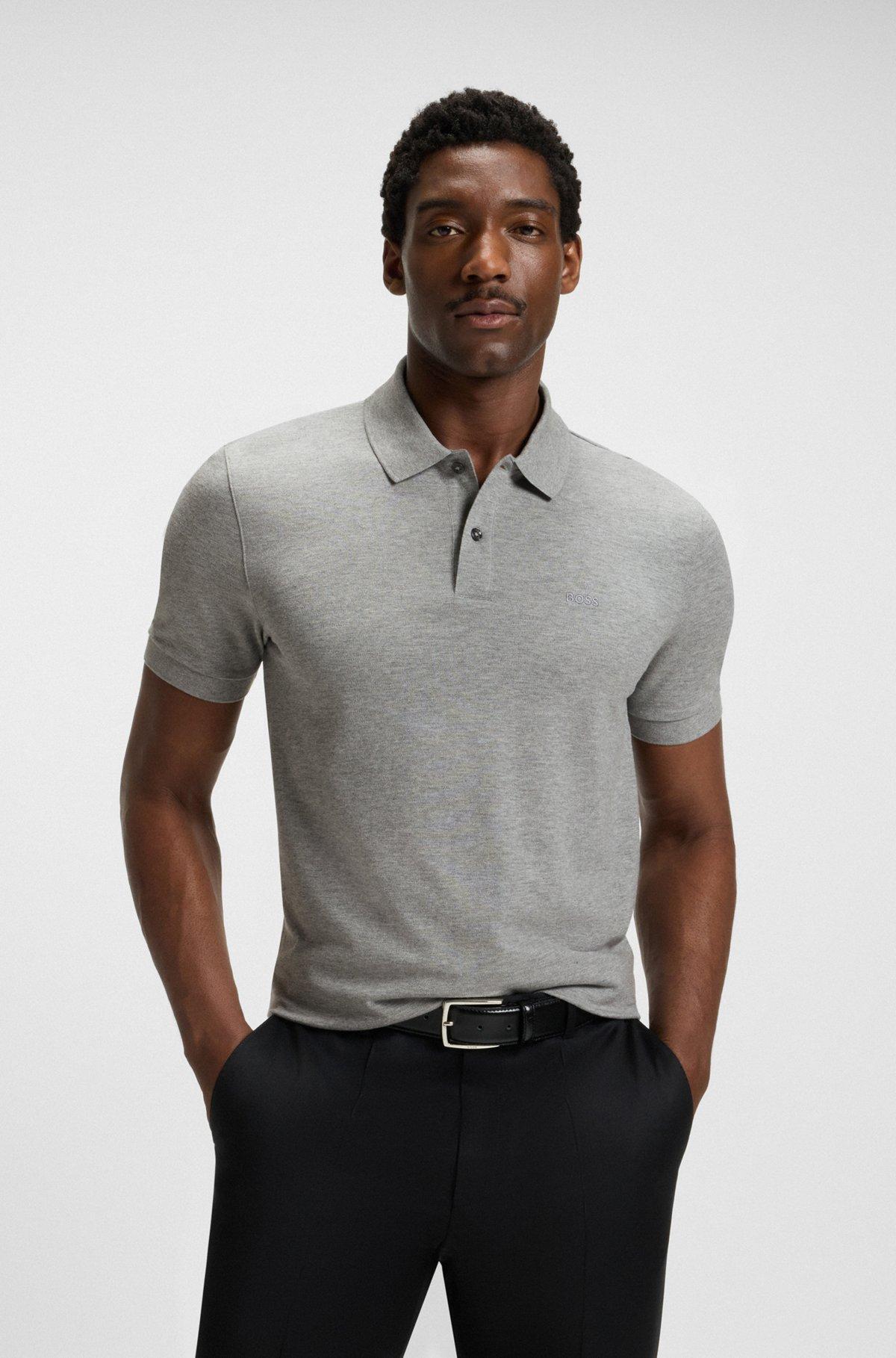 Pallas polo shirt in cotton piqué with logo details Product Image