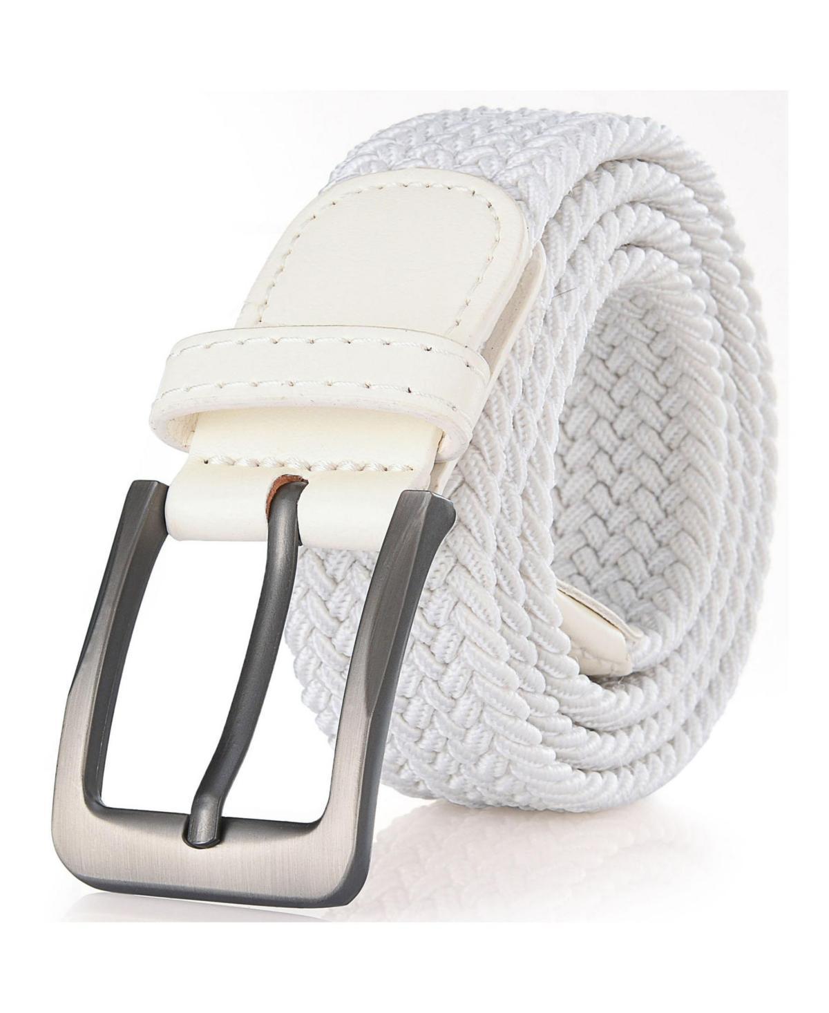 Mens Elastic Braided Stretch Belt for Big & Tall Product Image