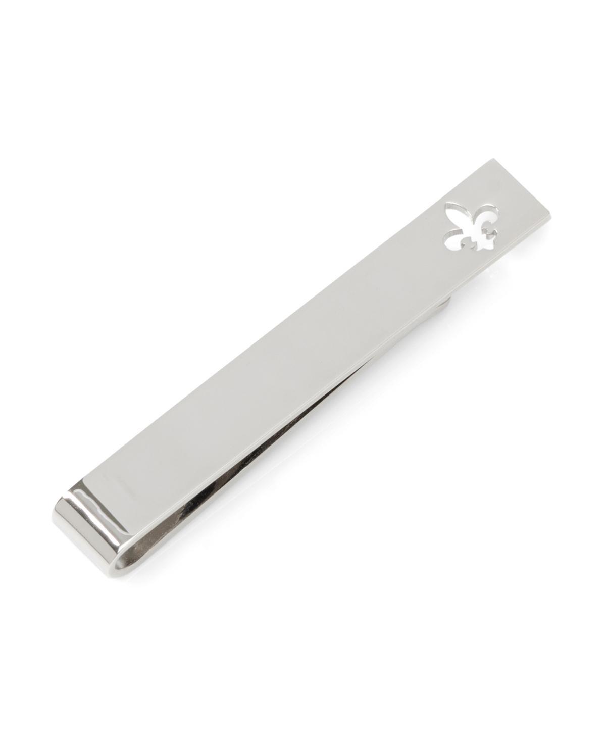 Men's Cuff Links, Inc. Fleur De Lis Tie Bar, Silver Product Image