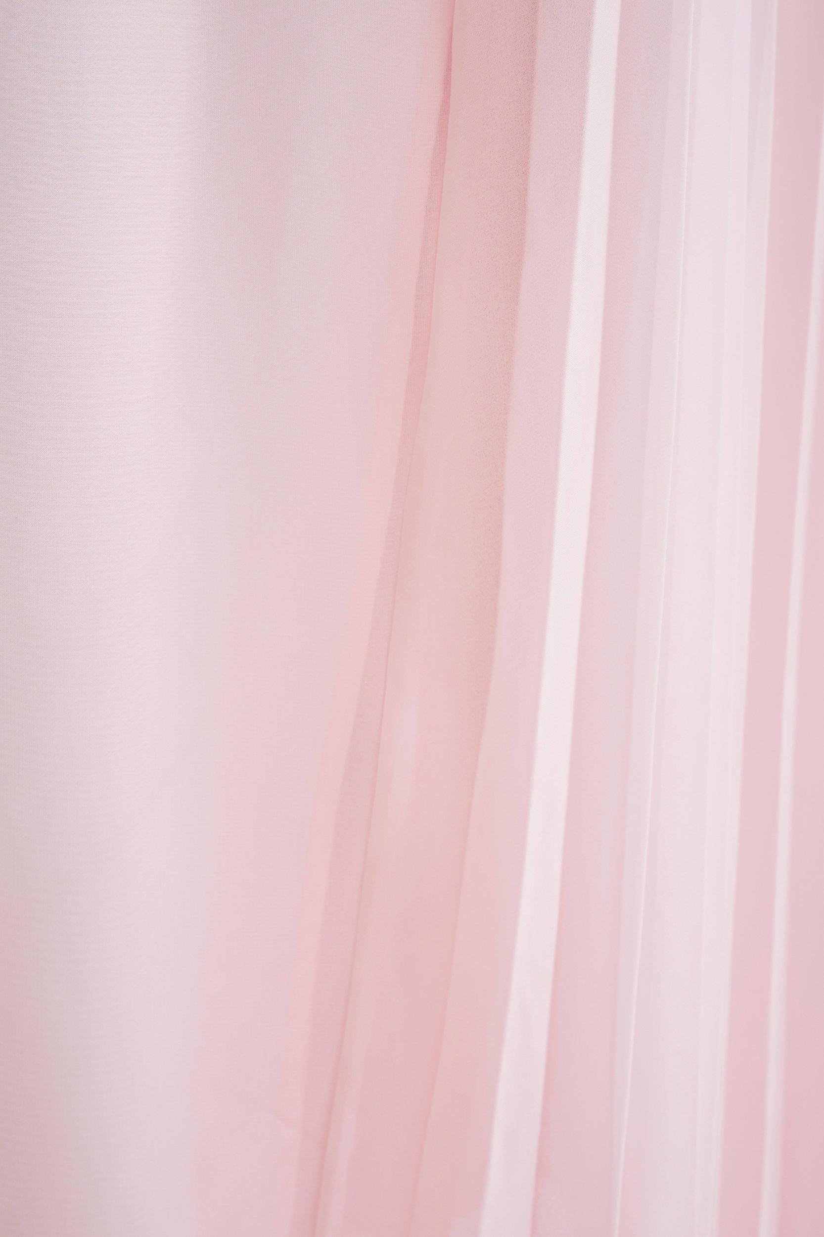 Saira Chiffon Maxi Dress - Powder Pink Product Image