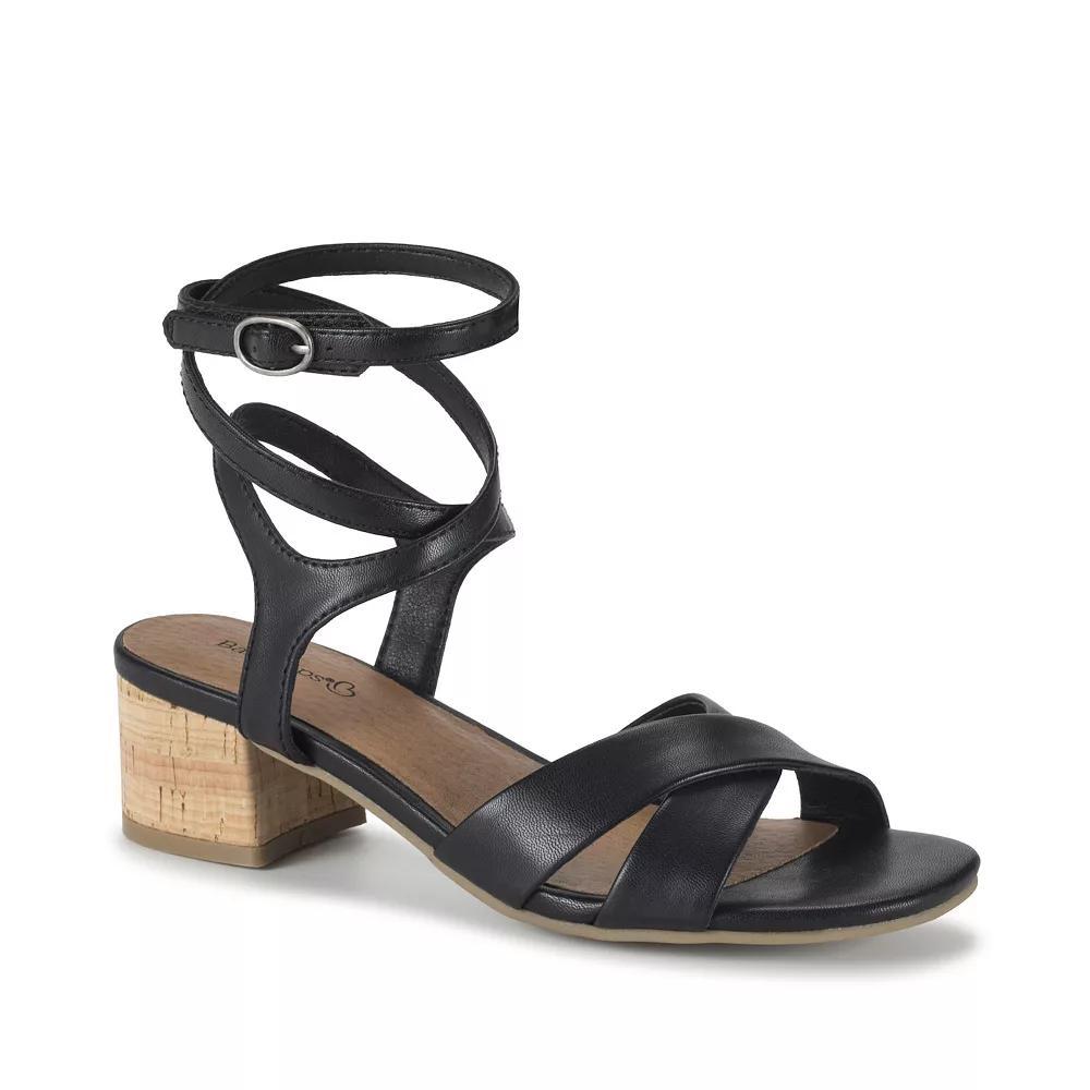 Vivian Women's Block Heel Sandals, Size: 7.5, Black Product Image