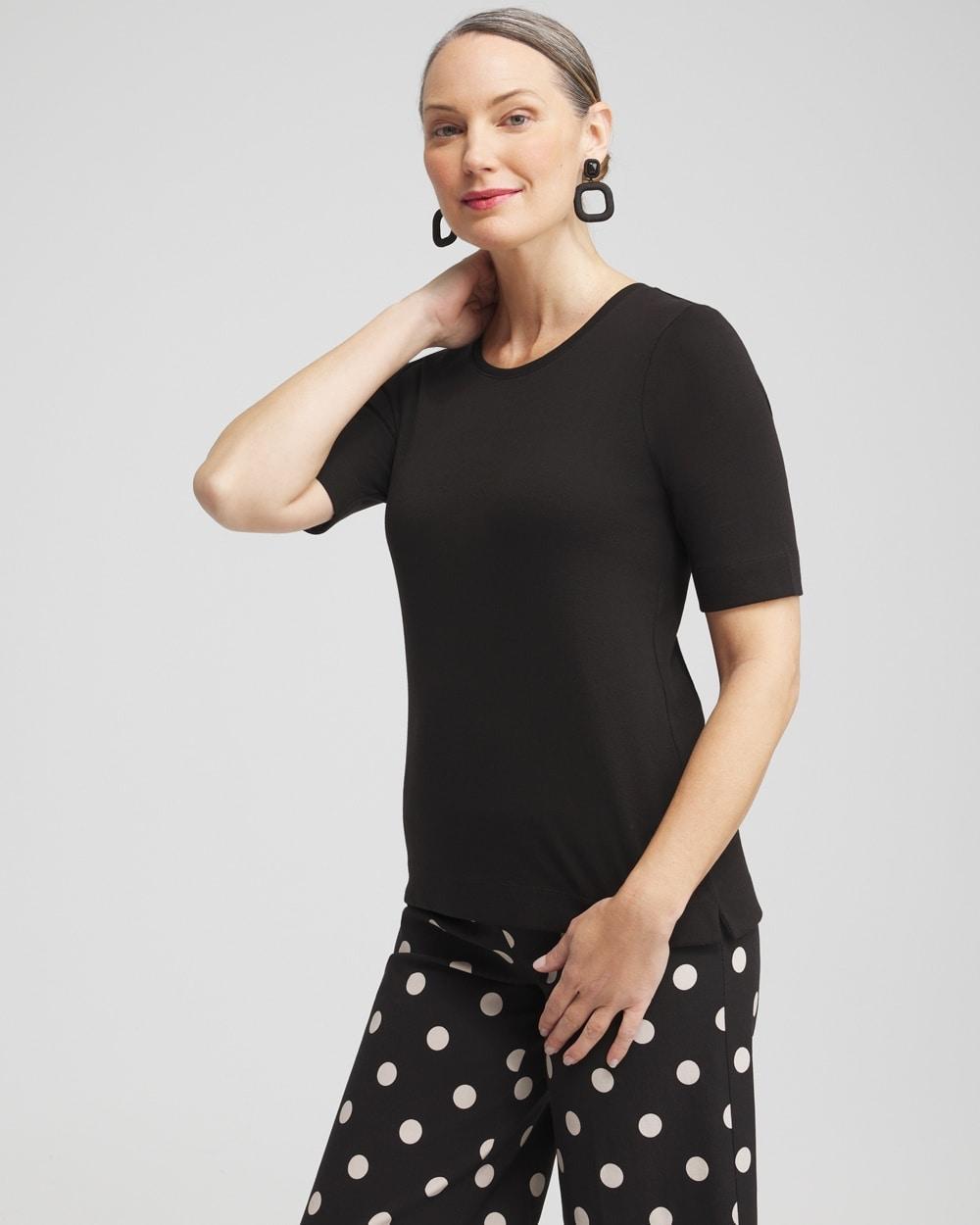 Everyday Elbow Sleeve Tee Product Image