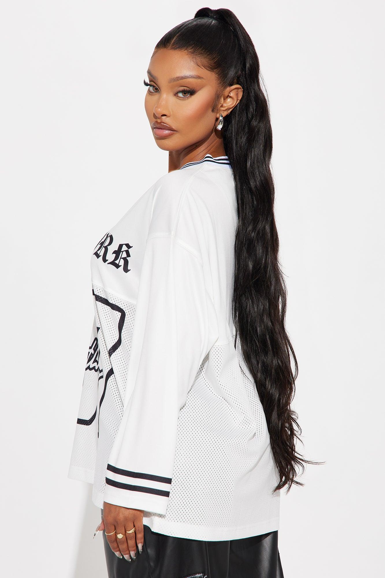 New York Hustle Hockey Jersey - White Product Image