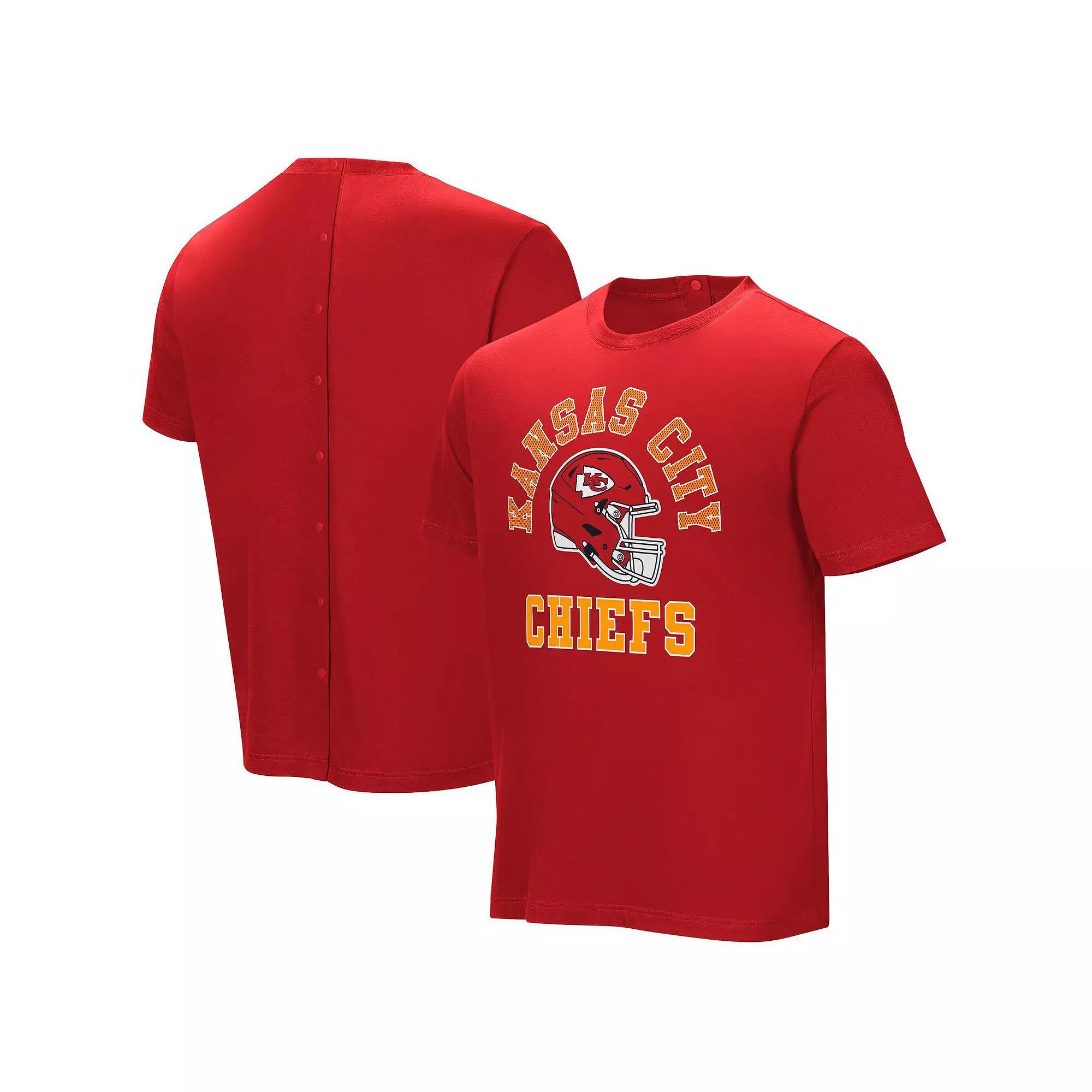 Men's  Red Kansas City Chiefs Field Goal Assisted T-Shirt, Size: 2XL Product Image