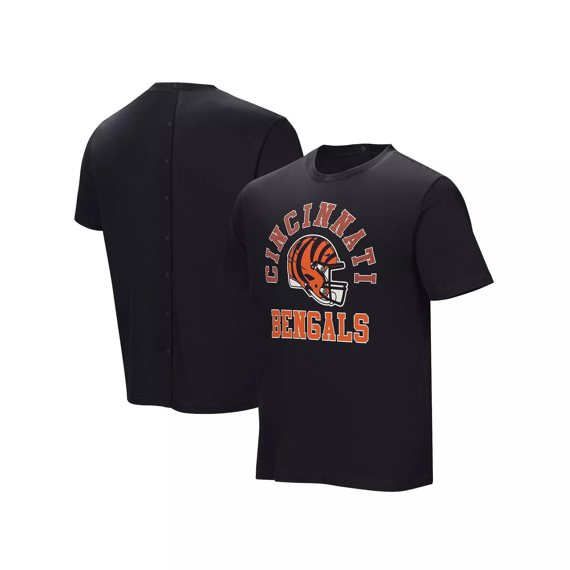 Men's  Black Cincinnati Bengals Field Goal Assisted T-Shirt, Size: XL Product Image