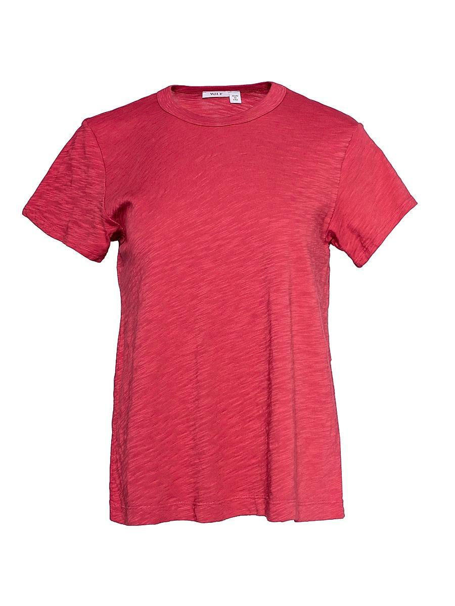 Womens Baby Fit Shrunken Short Sleeve T-Shirt Product Image