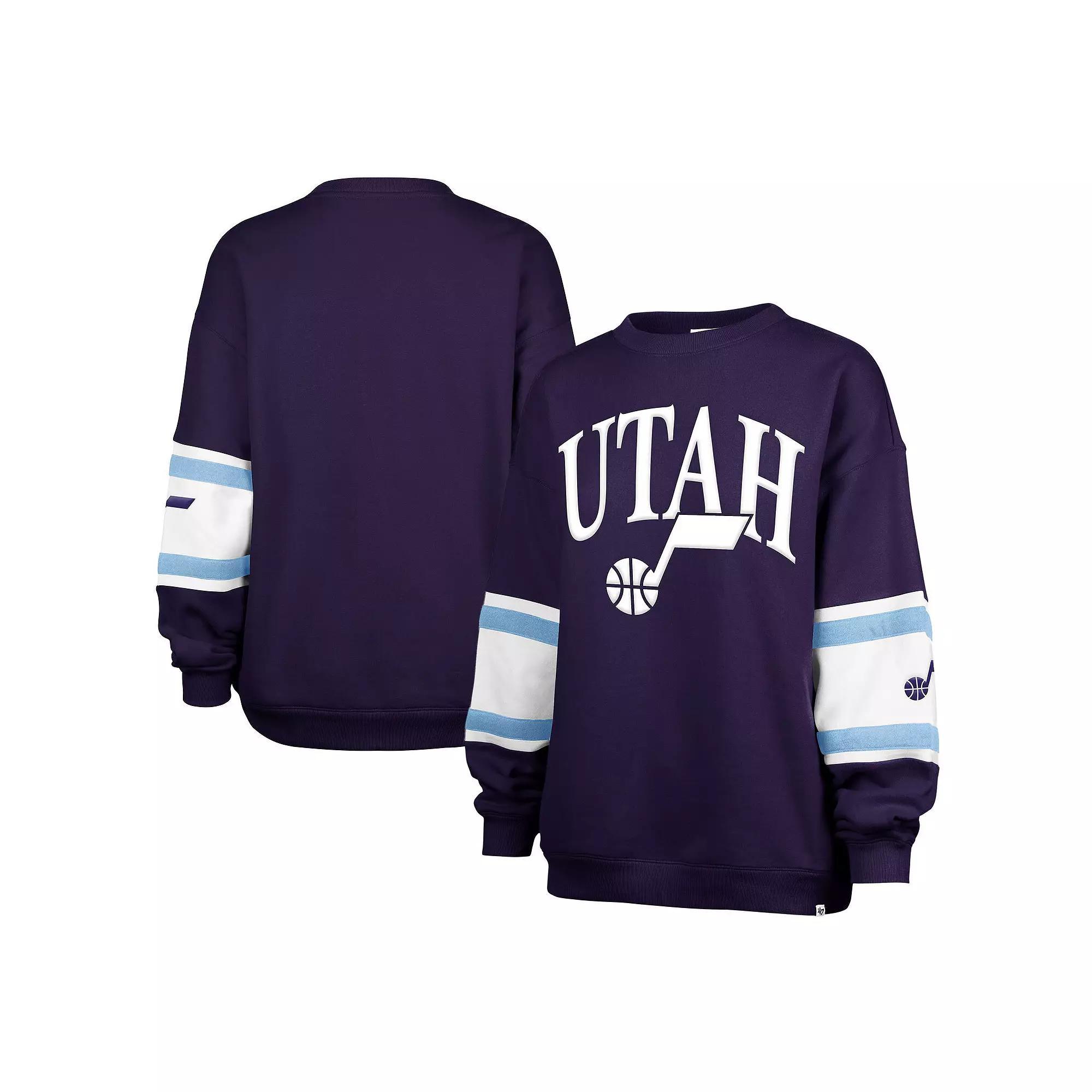 Womens 47 Purple Utah Jazz 2024/25 City Edition Steadfast Paneled Pullover Sweatshirt Product Image