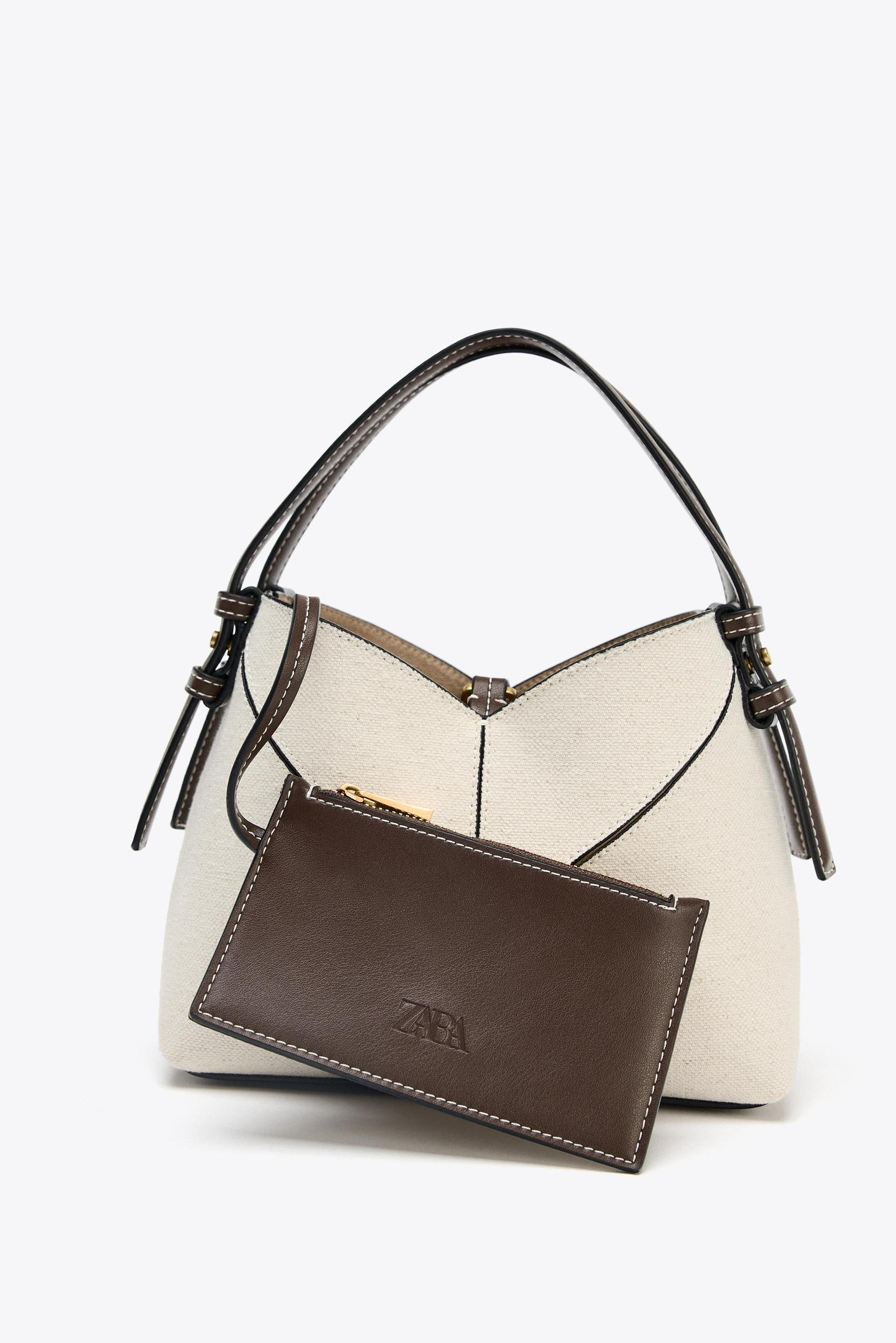 CONTRAST CANVAS MINI SHOPPER Product Image