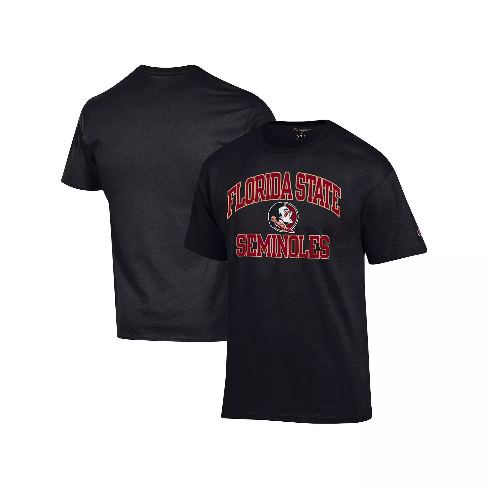 Men's Champion Navy Auburn Tigers Arch Pill T-Shirt, Size: Large, Blue Product Image
