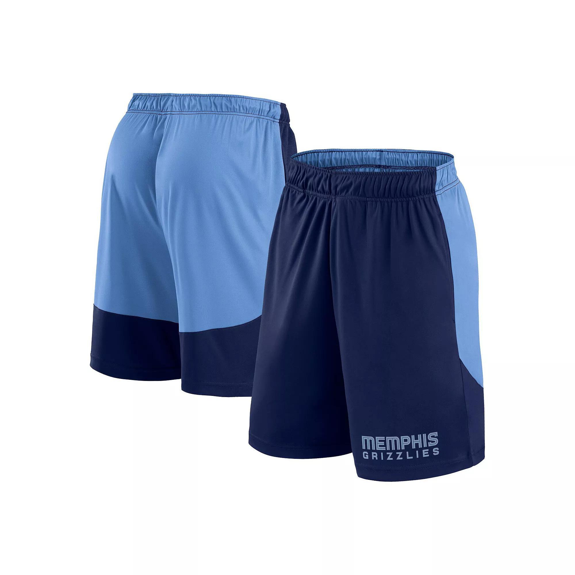 Men's Fanatics Royal/Orange New York Mets Launch Polyester Shorts, Size: 2XL, Blue Product Image
