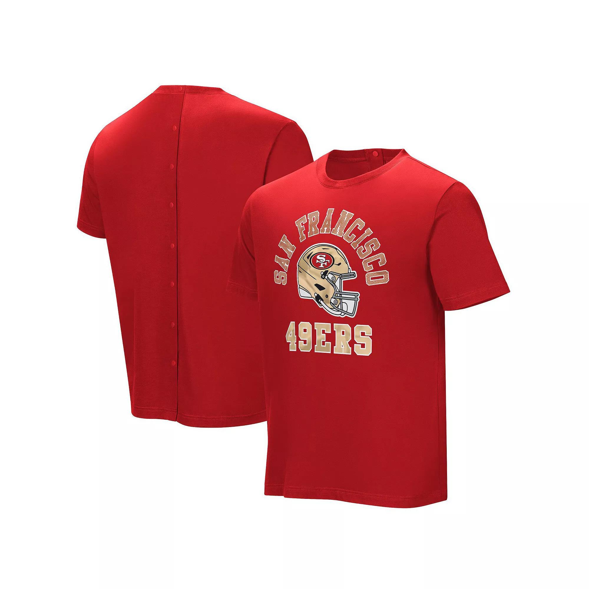 Men's  Scarlet San Francisco 49ers Field Goal Assisted T-Shirt, Size: 2XL, Red Product Image