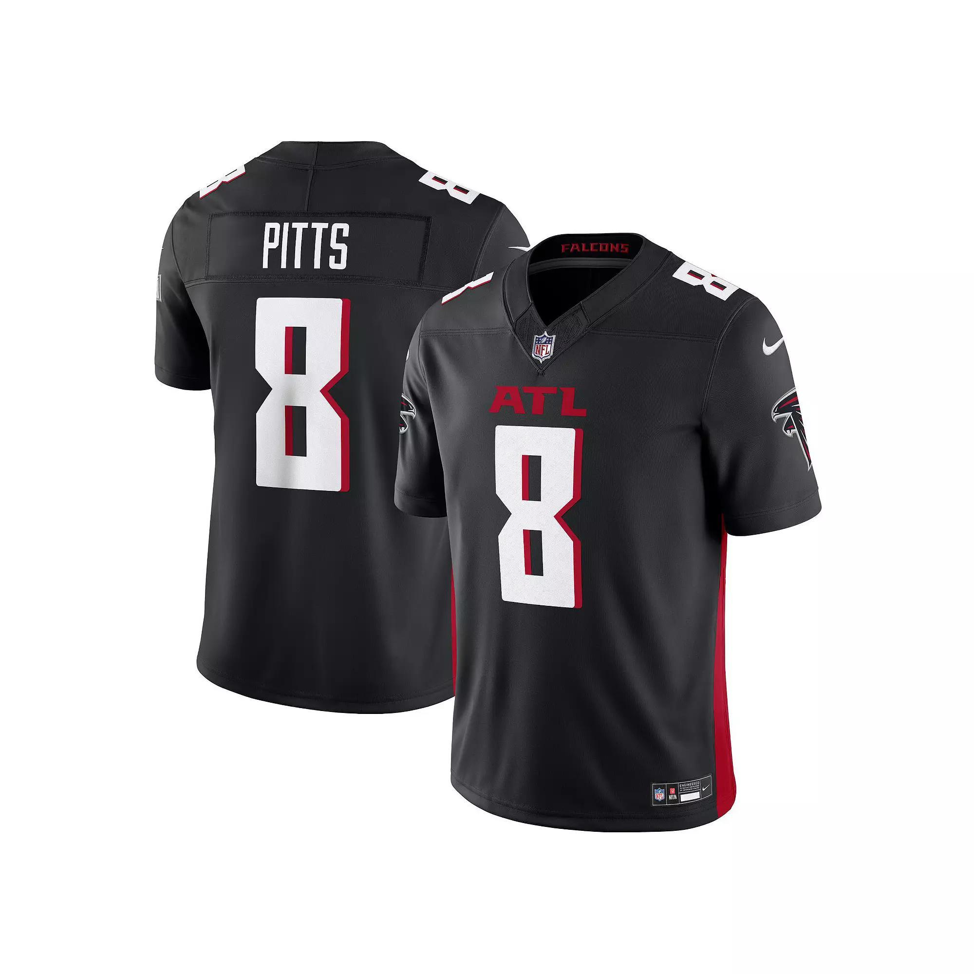 Men's Nike Kyle Pitts Black Atlanta Falcons Vapor F.U.S.E. Limited  Jersey, Size: 3XL Product Image