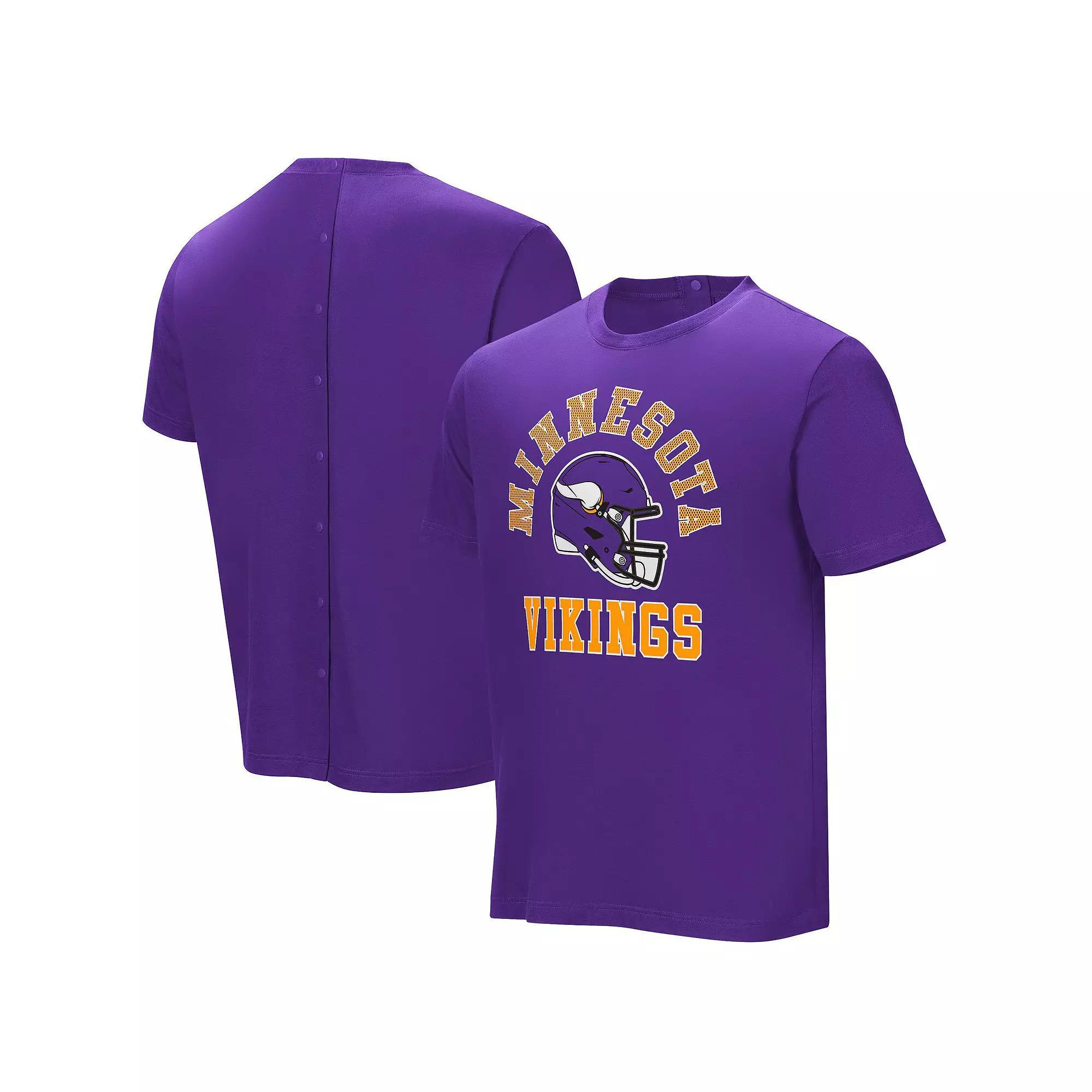 Men's  Purple Minnesota Vikings Field Goal Assisted T-Shirt, Size: 2XL Product Image