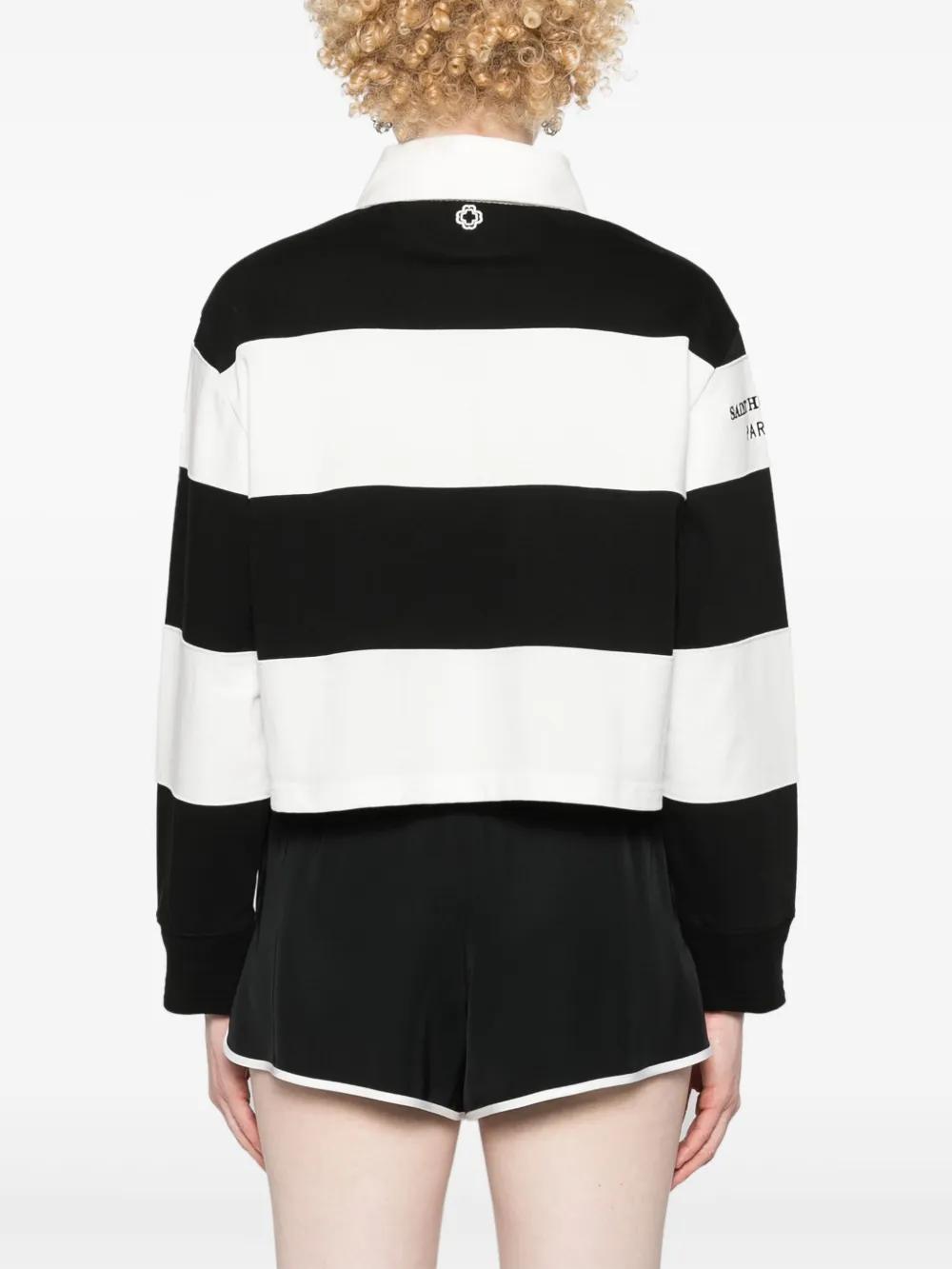 striped polo shirt Product Image
