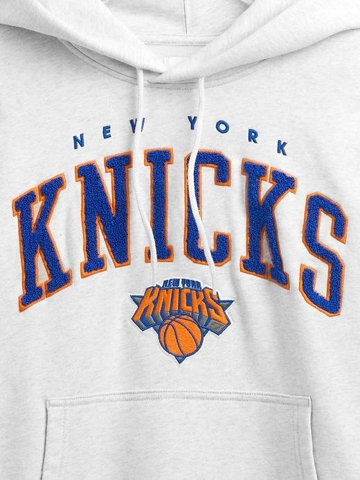 NBA New York Knicks Logo Heavyweight Hoodie Product Image