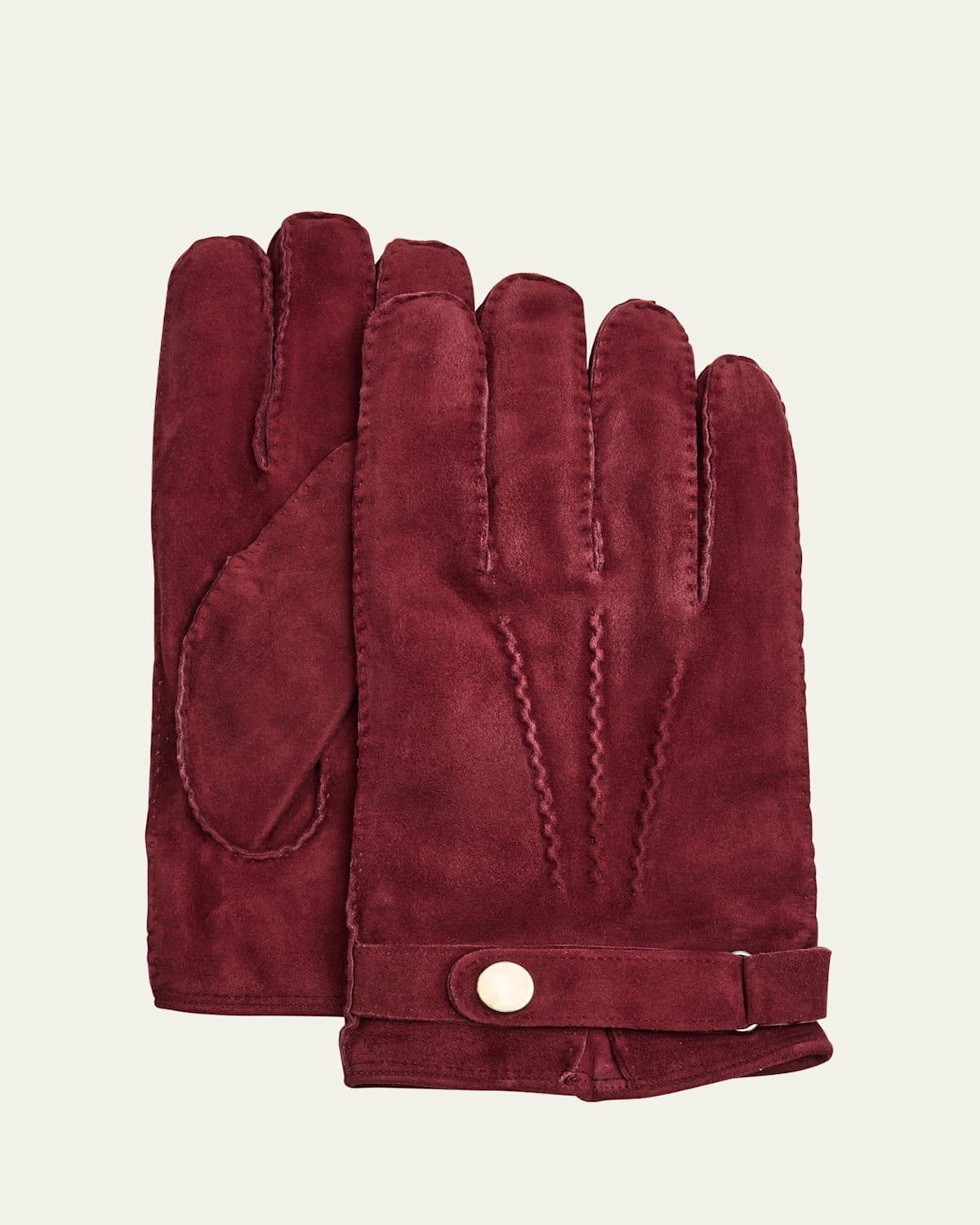 Mens Suede Gloves Product Image