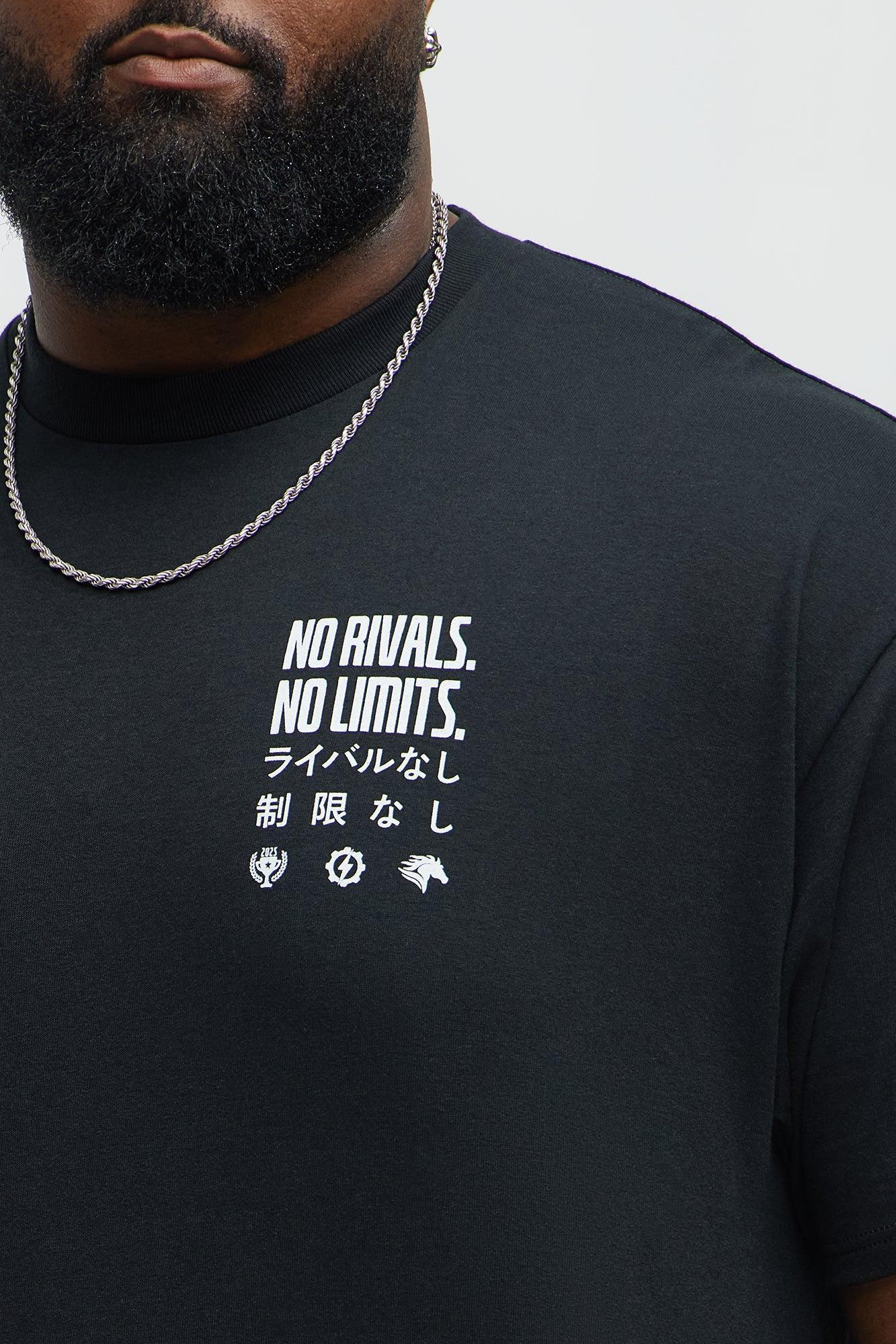 No Rivals No Limits Short Sleeve Tee - Black Product Image