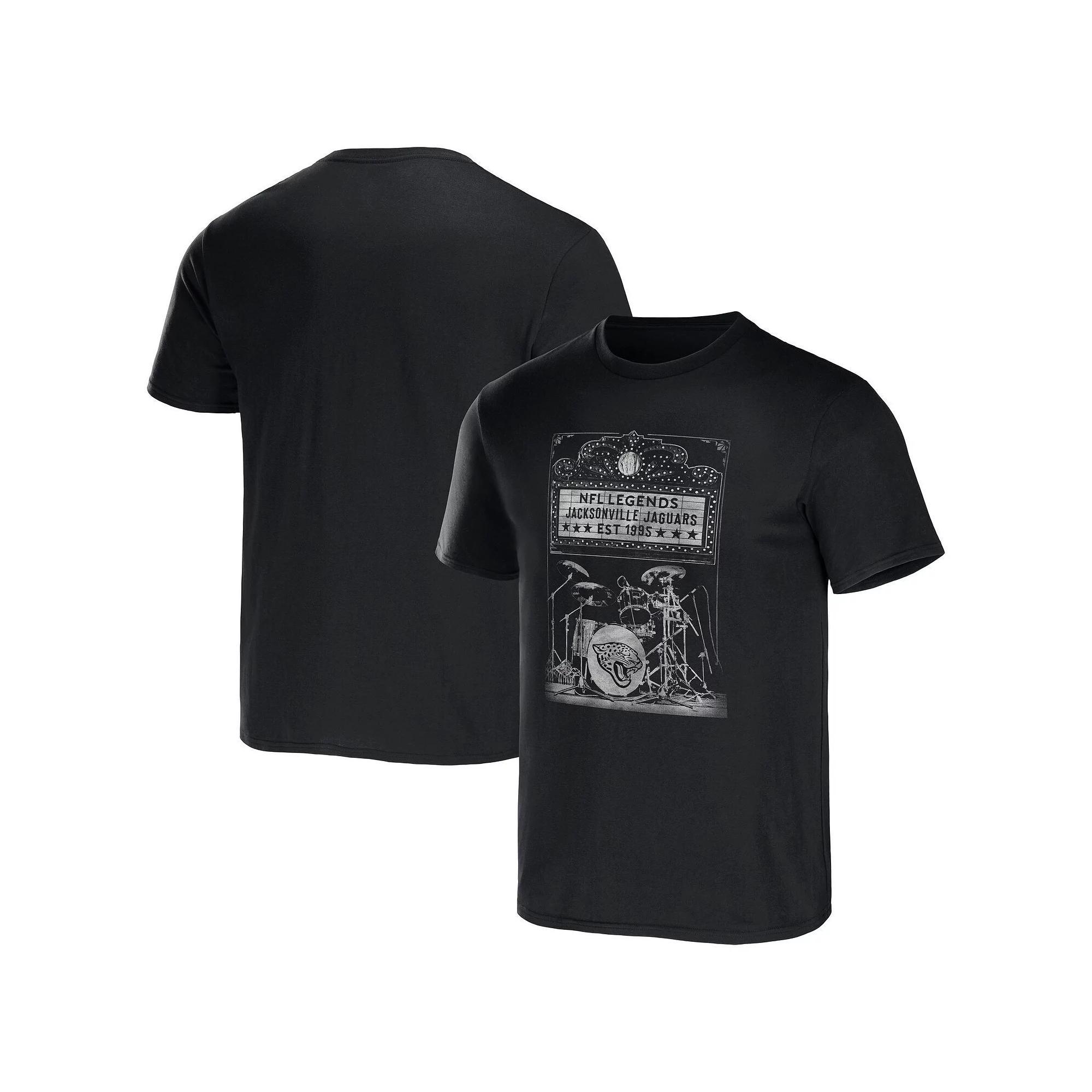 Men's NFL x Darius Rucker Collection by Fanatics Black Houston Texans Band T-Shirt, Size: 2XL Product Image